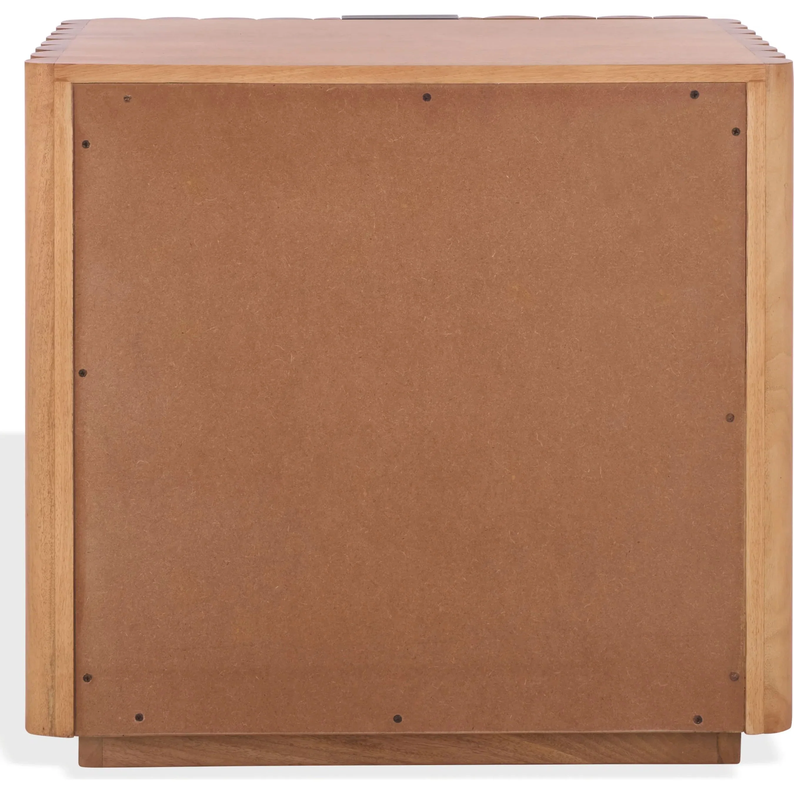 Limestone Fluted Nightstand - Image 2