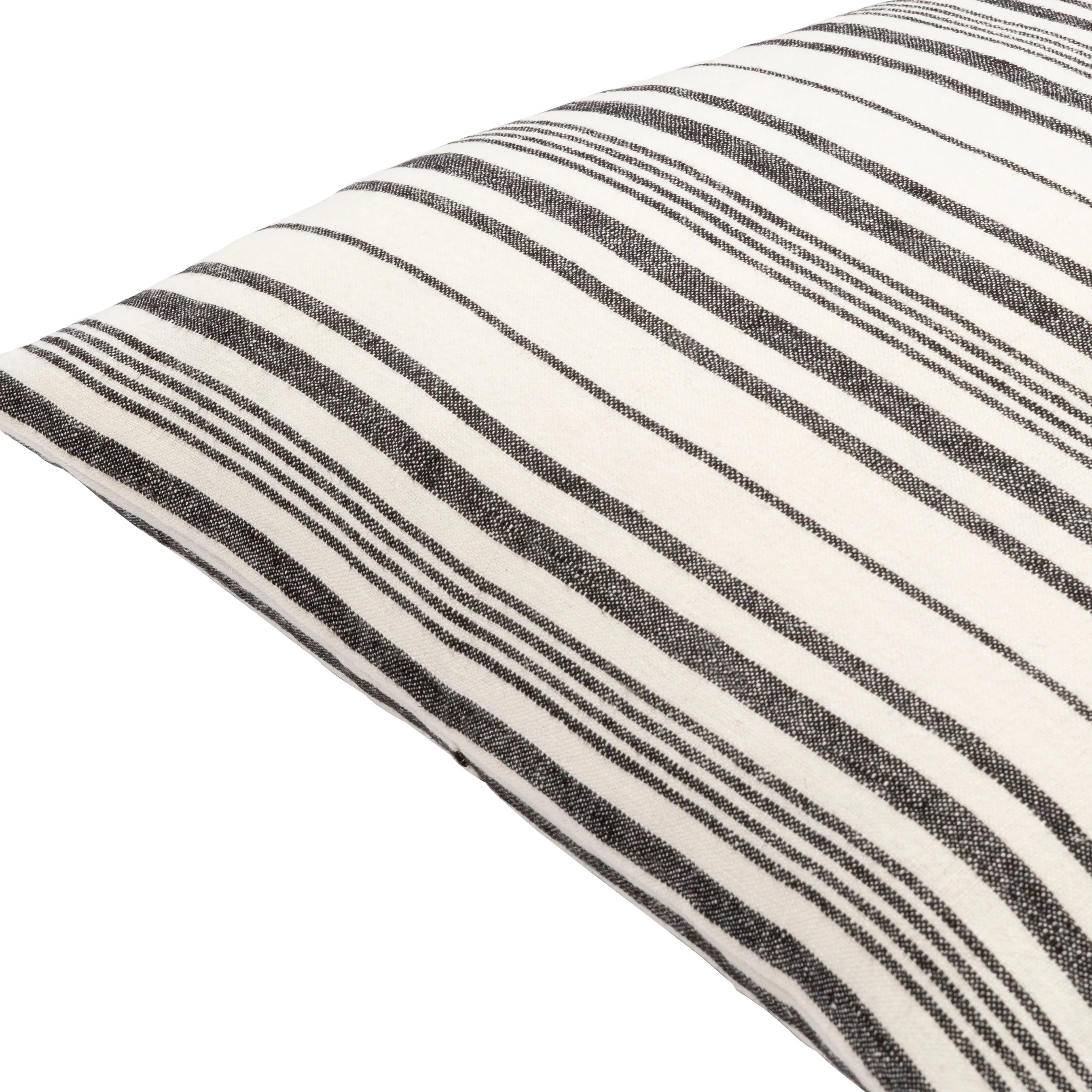 Linen Stripe Buttoned Pillow - 28950 - Image 6