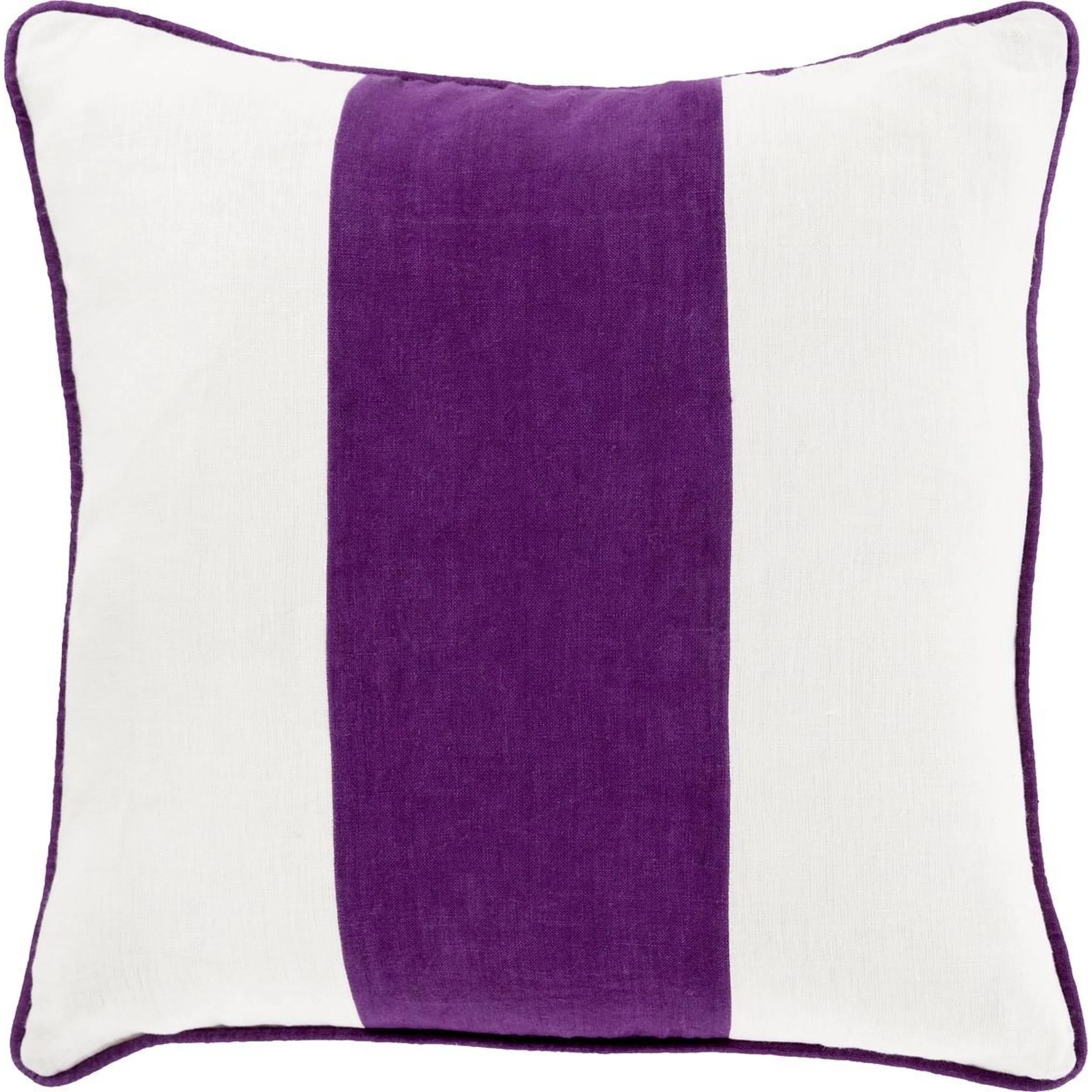 Linen Stripe Pillow - 13401 - Image 2