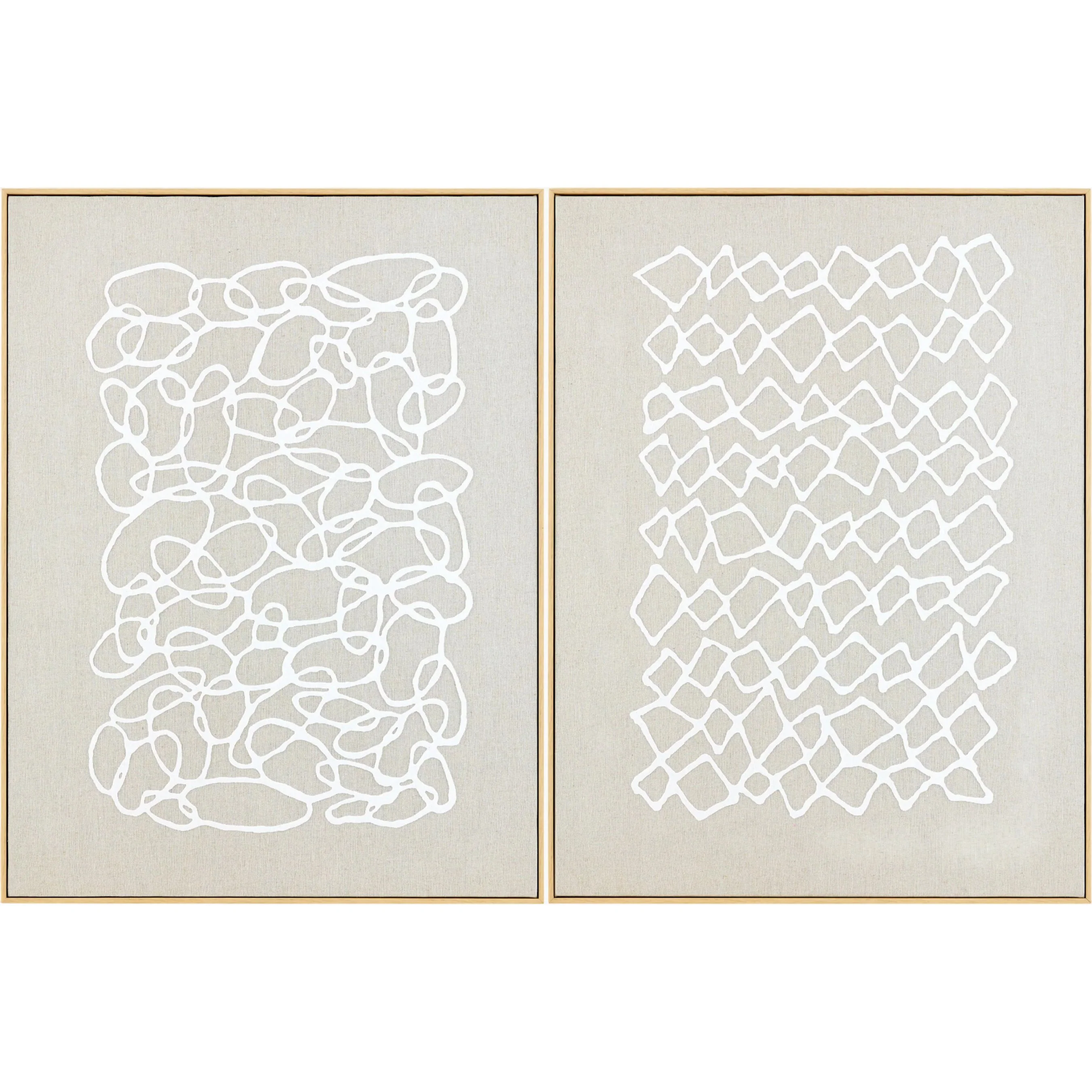 Lines Framed Art (Set of 2)