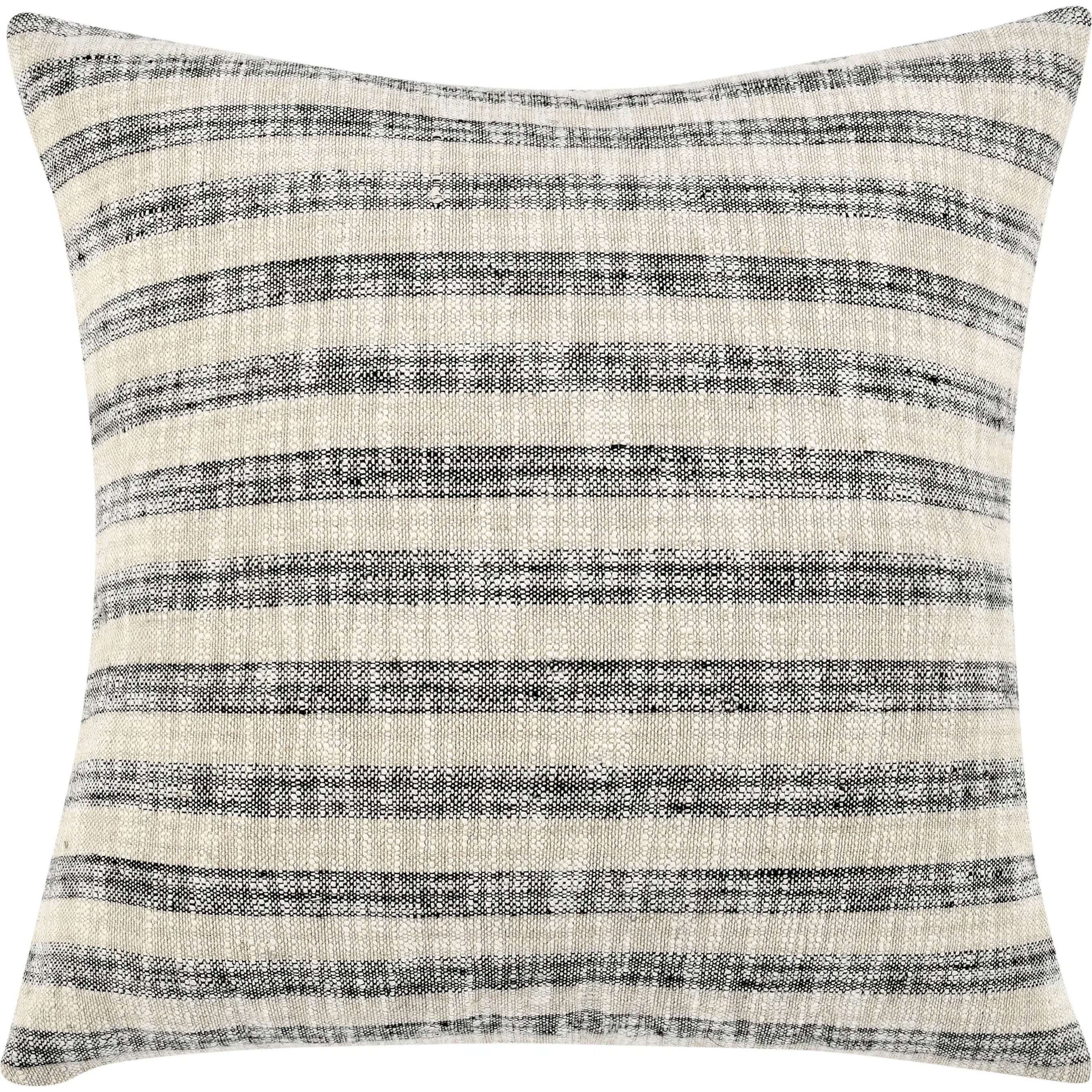 Linna Linen Blend Fabric Throw Pillow