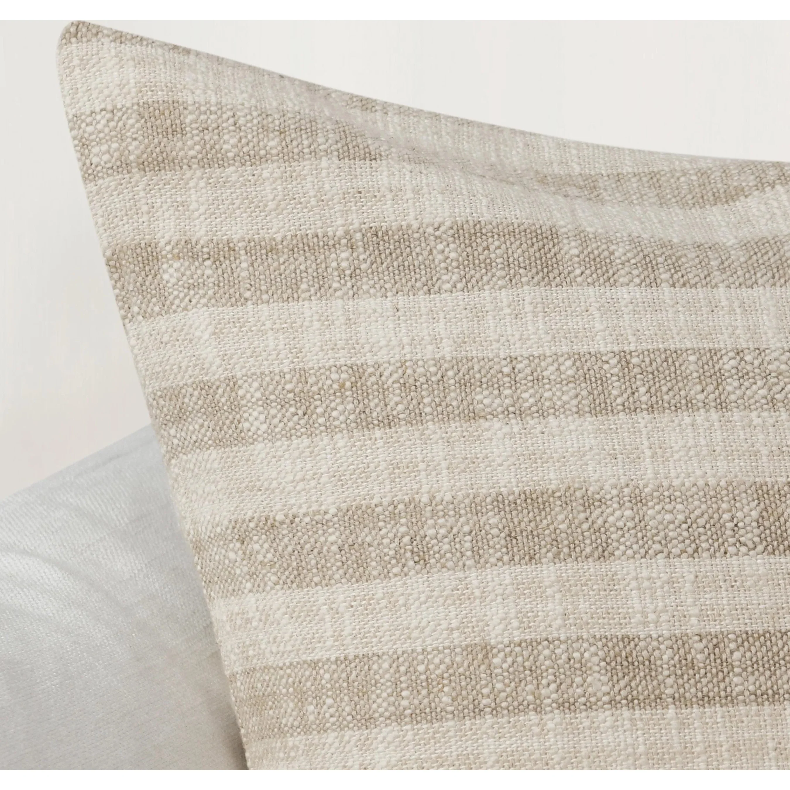 Linna Linen Blend Fabric Throw Pillow - Image 9