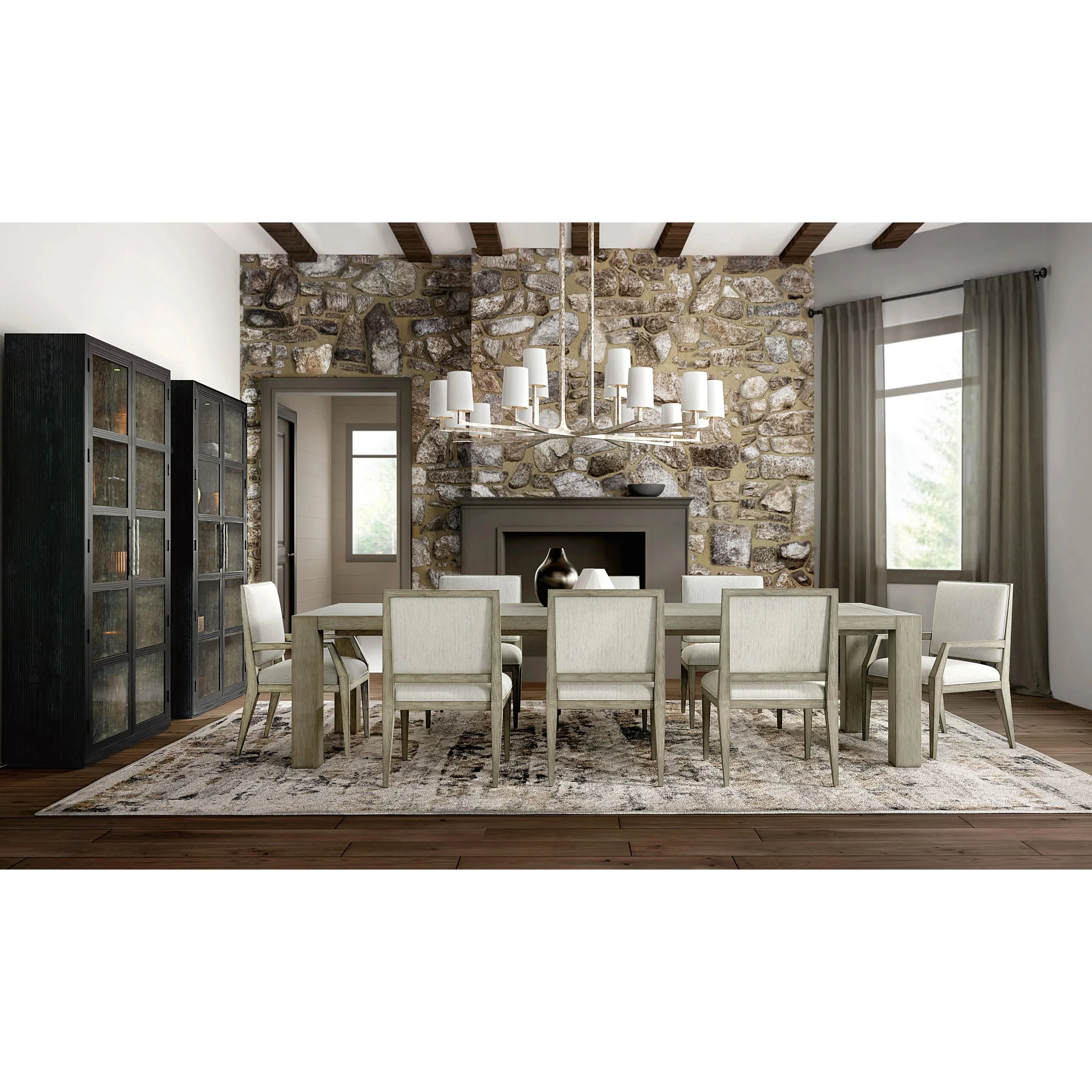 Linville Falls Linn Cove Upholstered Side Chair (Set of 2) - Image 8