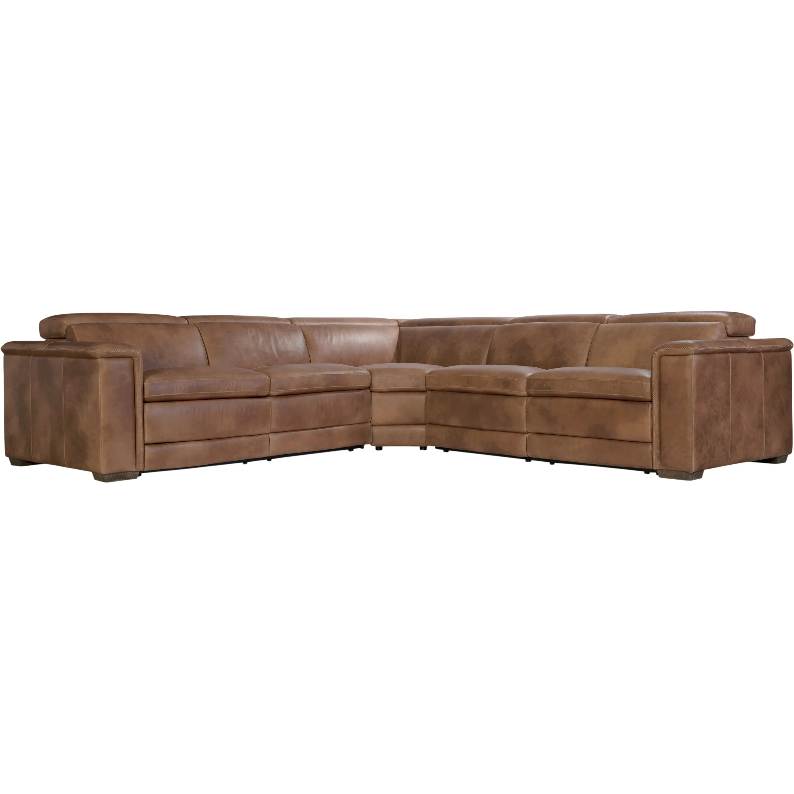 Lioni Leather 3-PIECE Power Motion Sectional