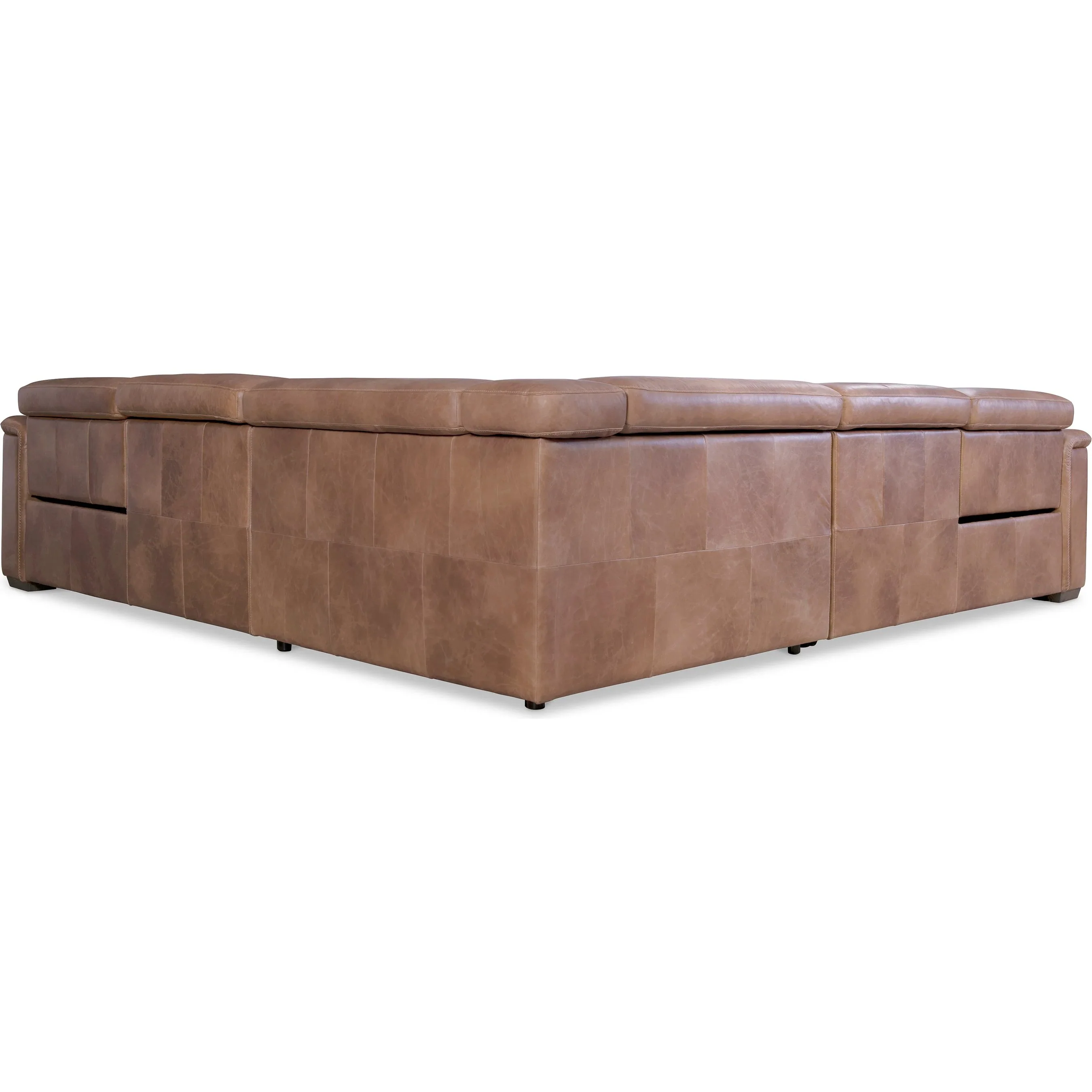 Lioni Leather 3-PIECE Power Motion Sectional - Image 4