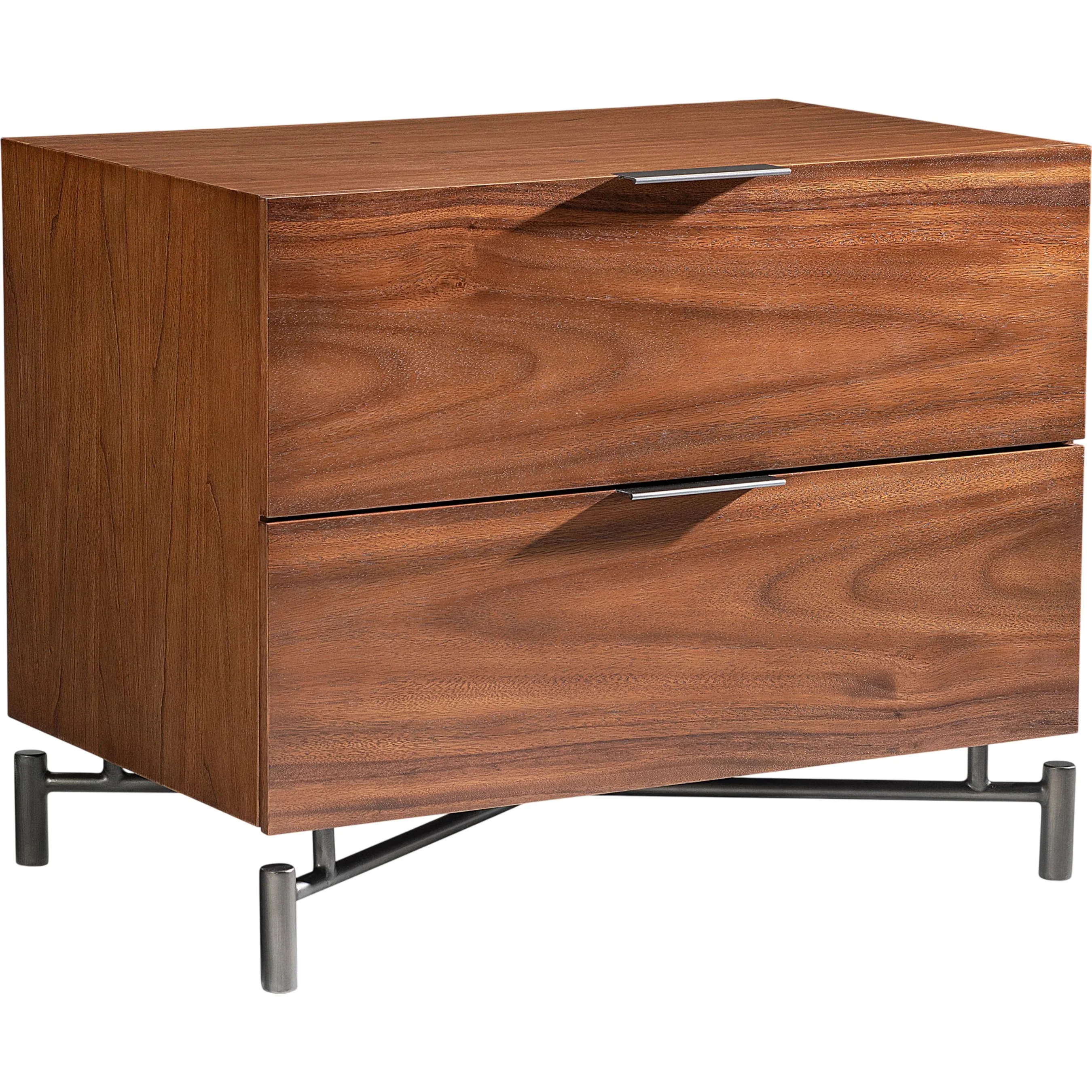 Loft Brasea 2 Drawer Nightstand 32"