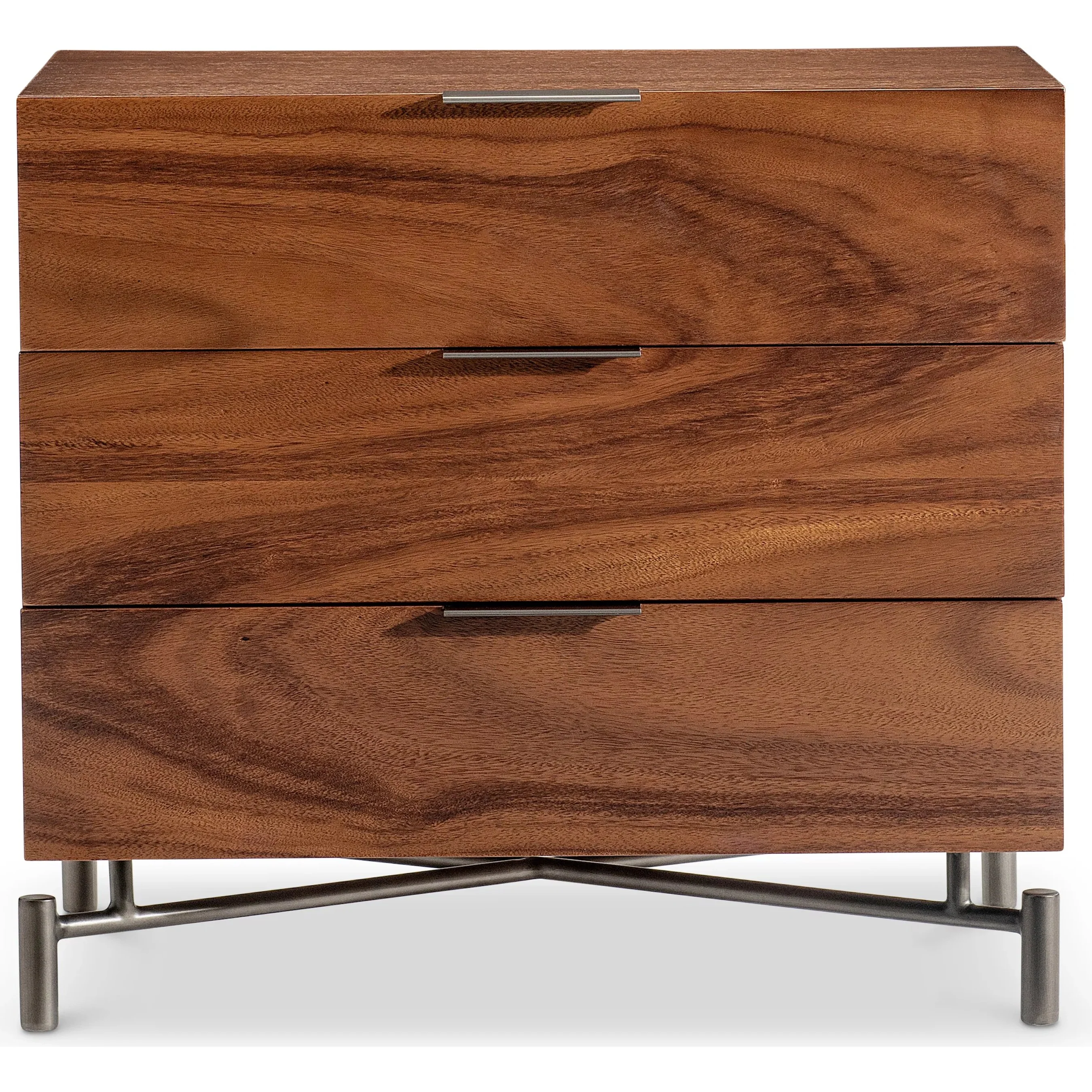 Loft Brasea 3 Drawer Nightstand - Image 2