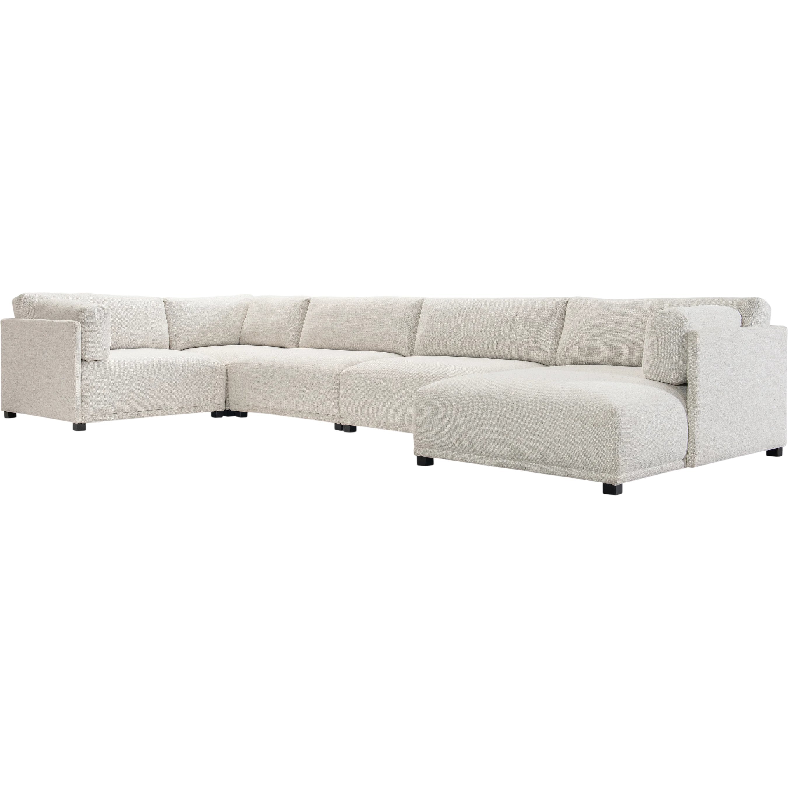 Loft Parker 5-PIECE Fabric Sectional