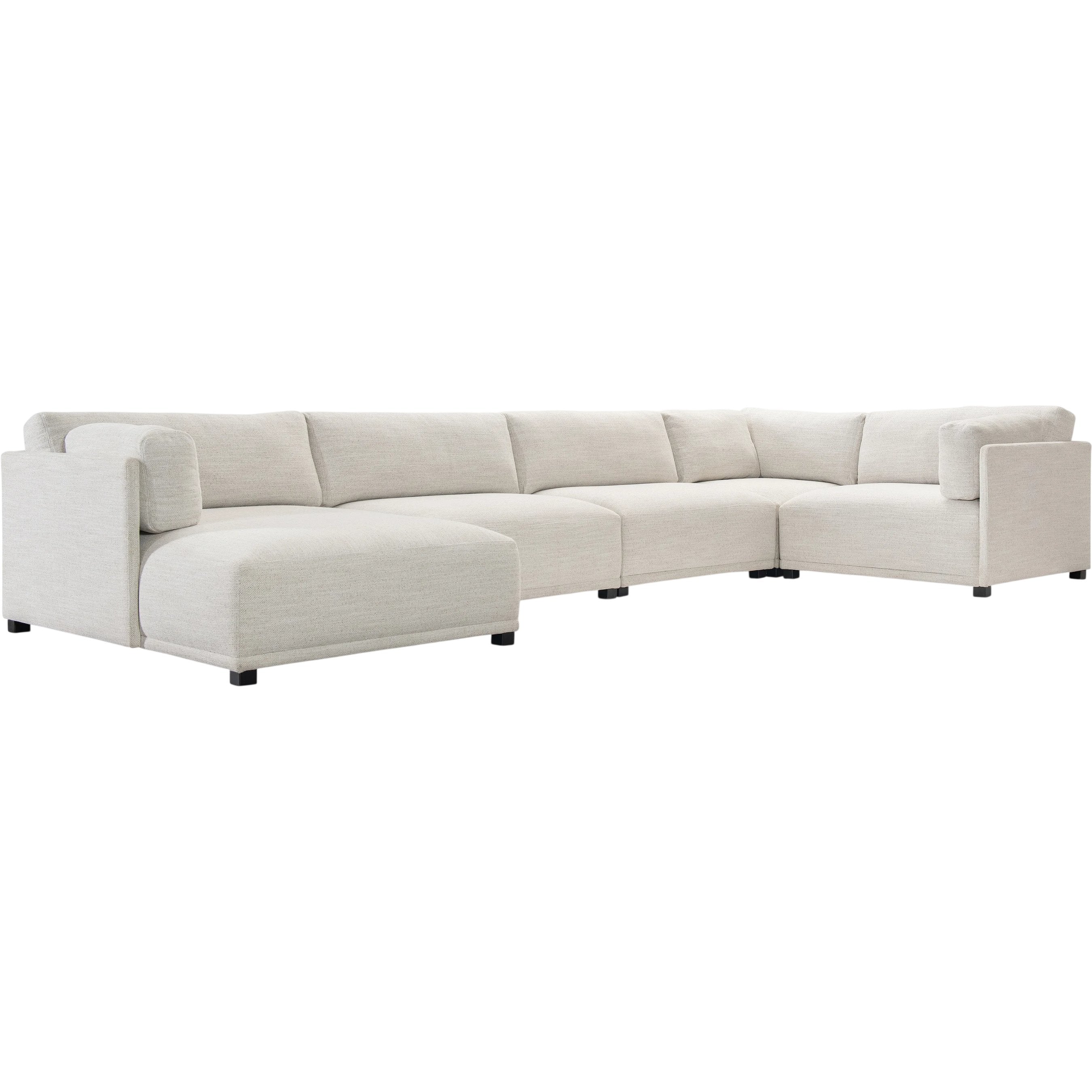 Loft Parker 5-PIECE Fabric Sectional - Image 2