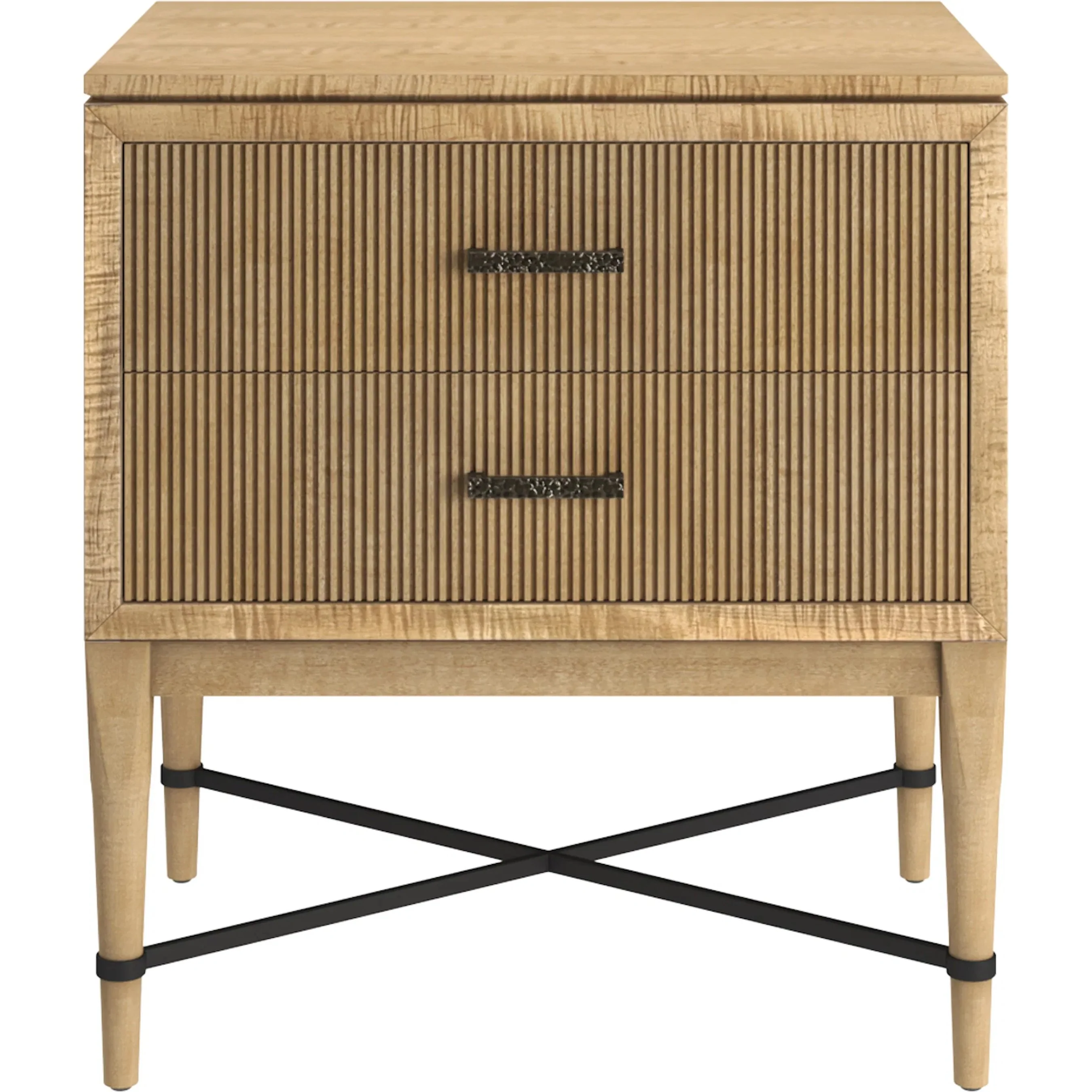 Loft Reeded Nightstand - Image 2