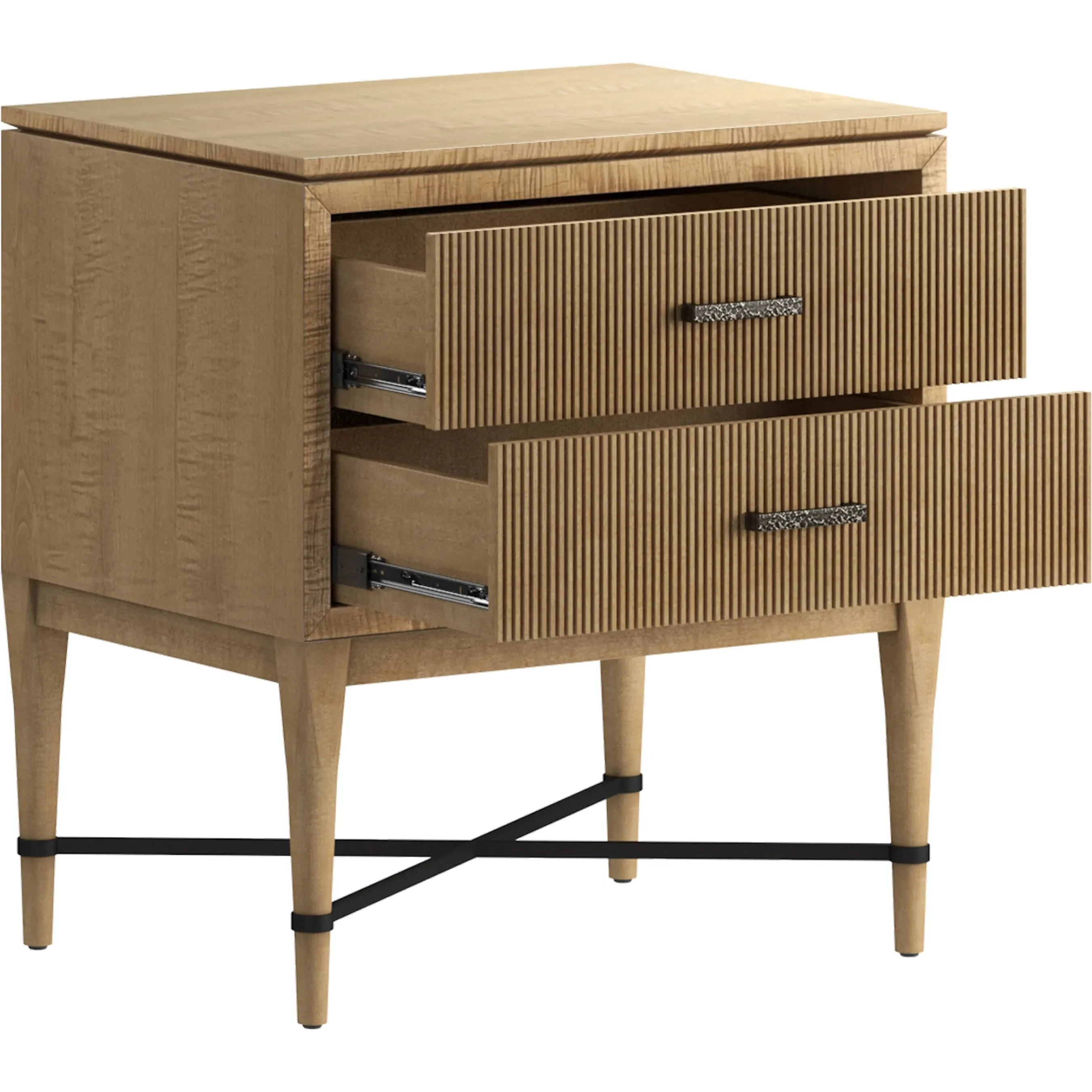 Loft Reeded Nightstand - Image 3