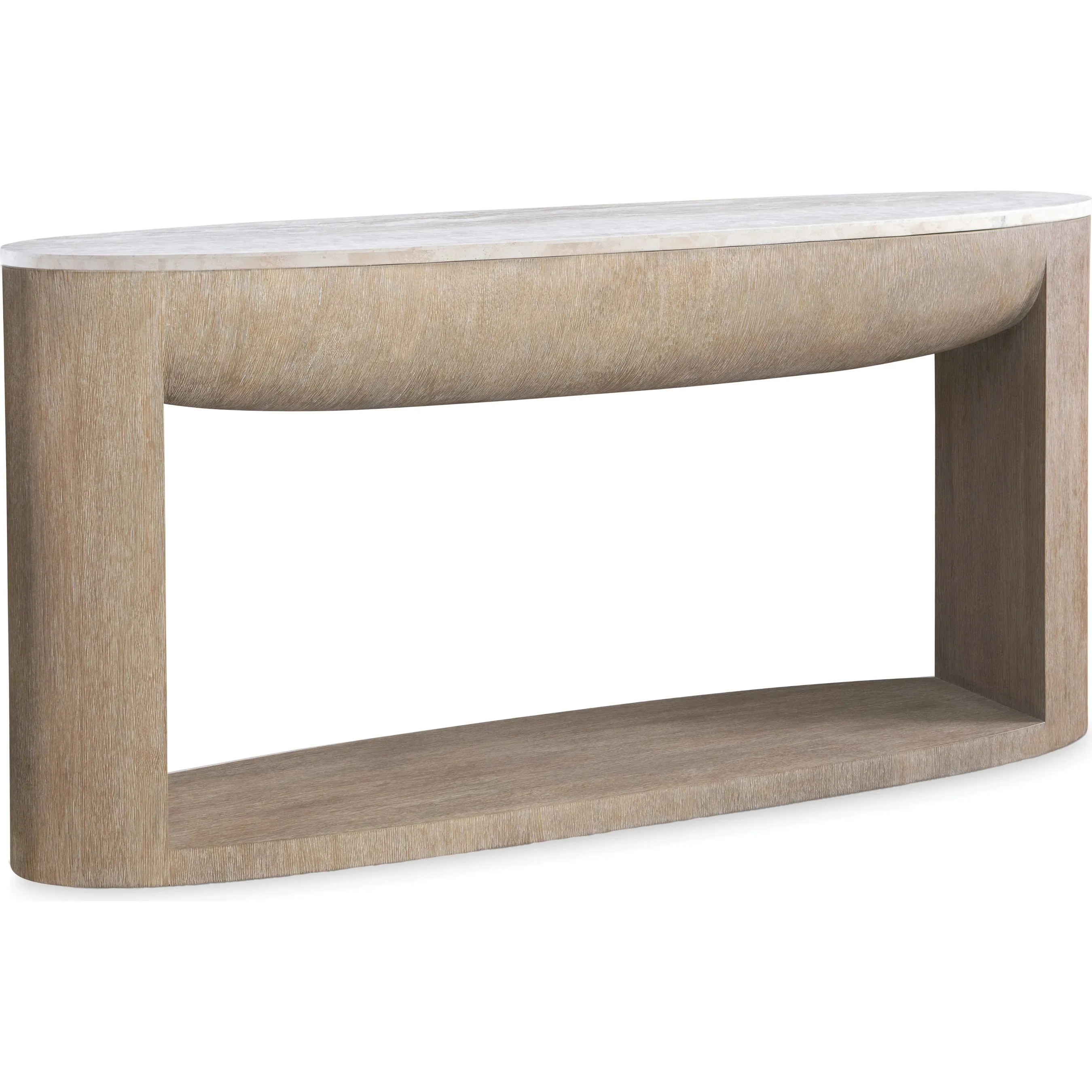 Loggia Oval Console Table