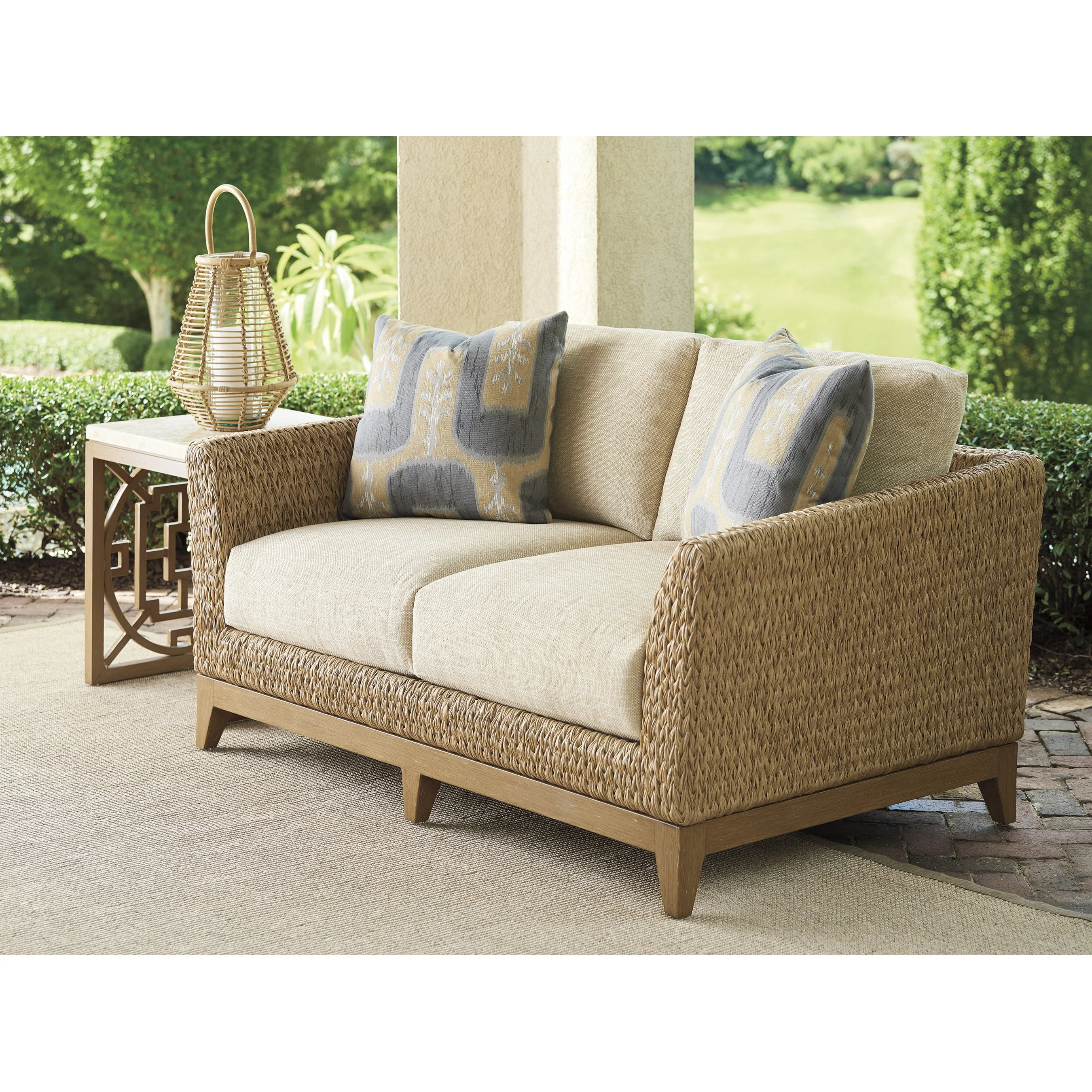 Los Altos Valley View Loveseat With Pillows - Image 2