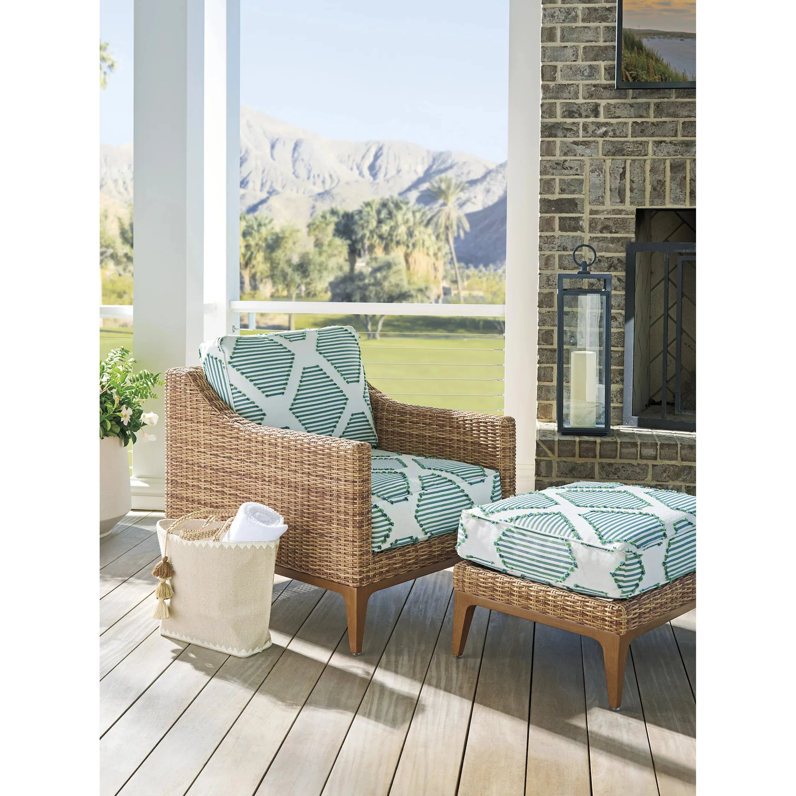 Lounge Pattern Chair - Image 4