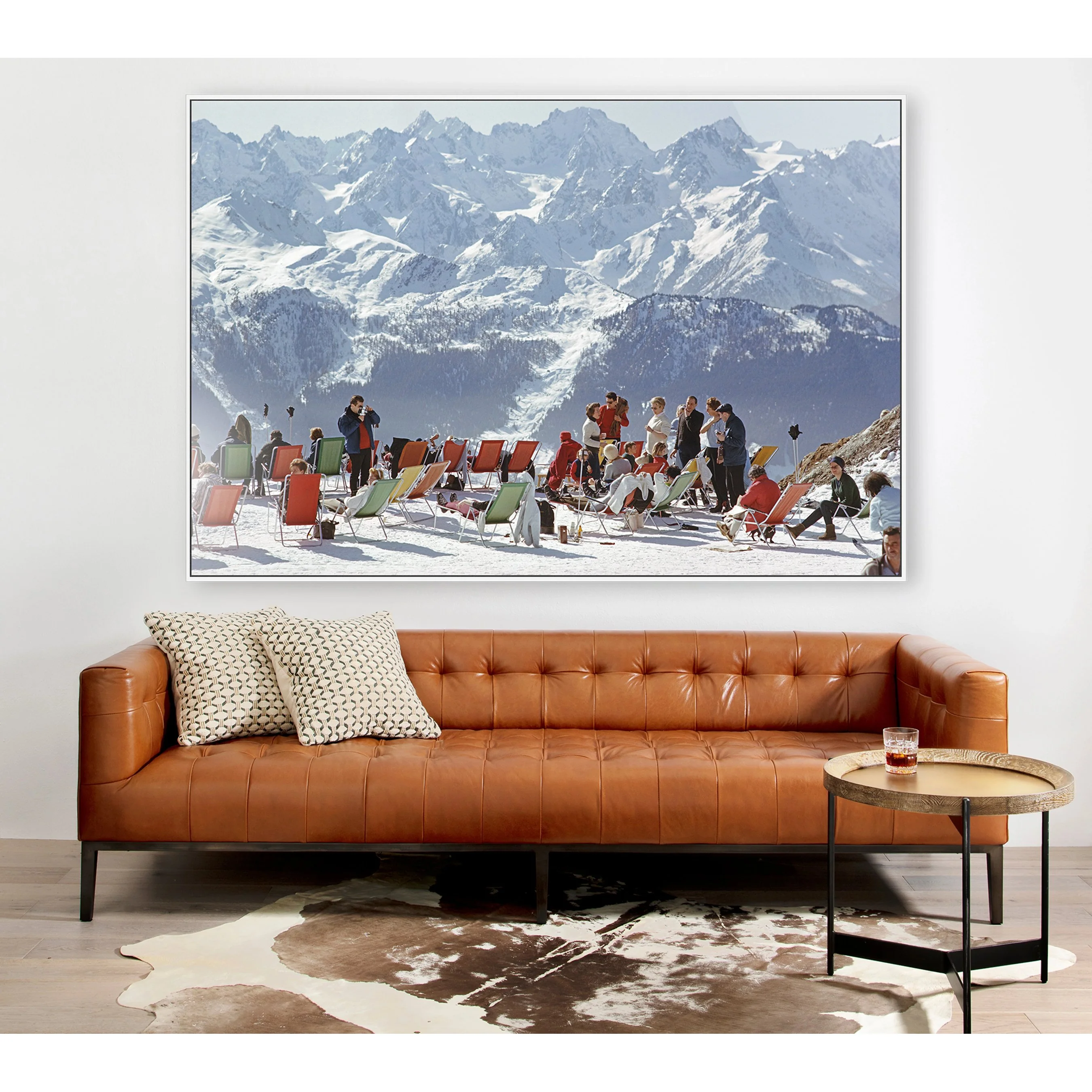 Lounging in Verbier by Slim Aarons - Image 8