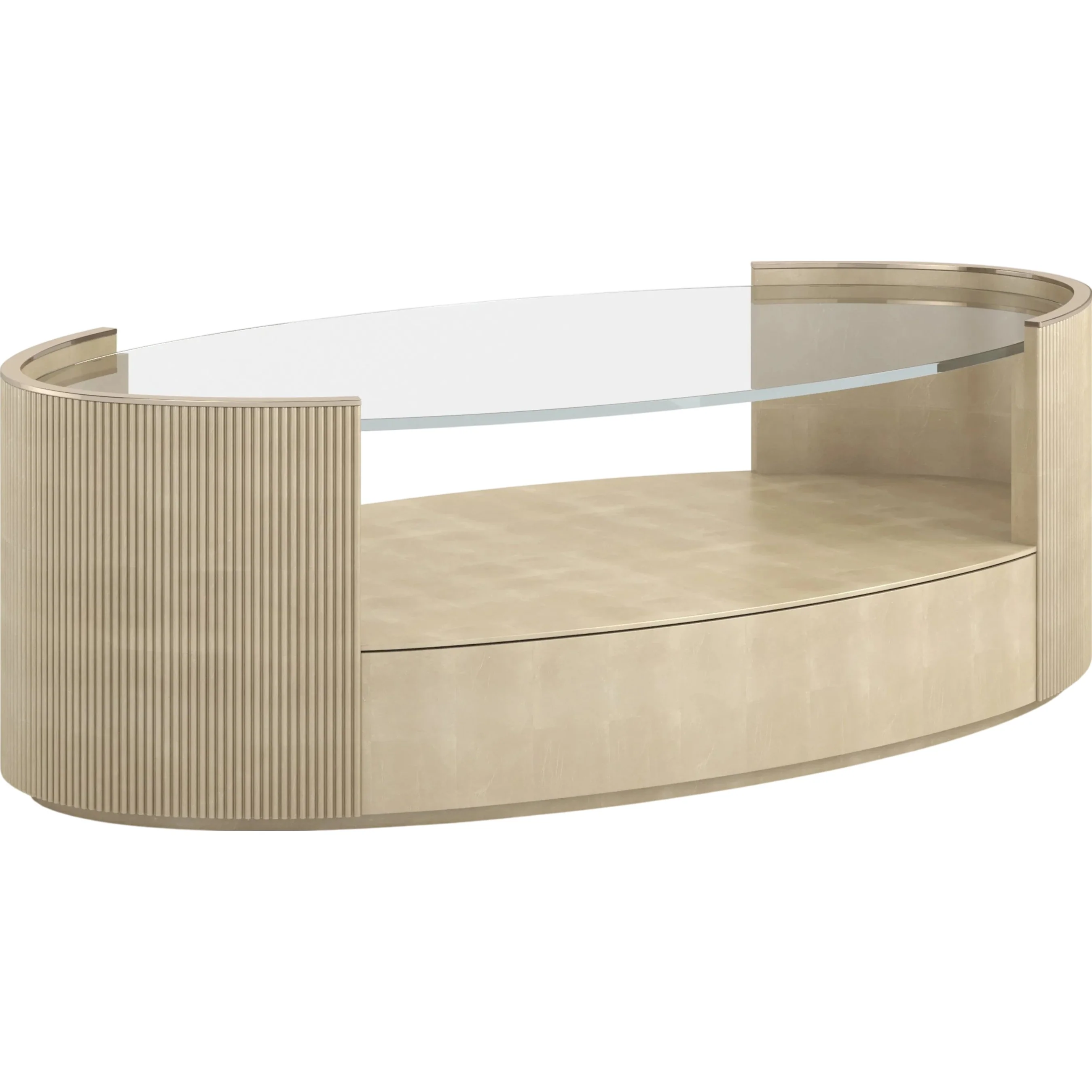Love Oval Cocktail Table