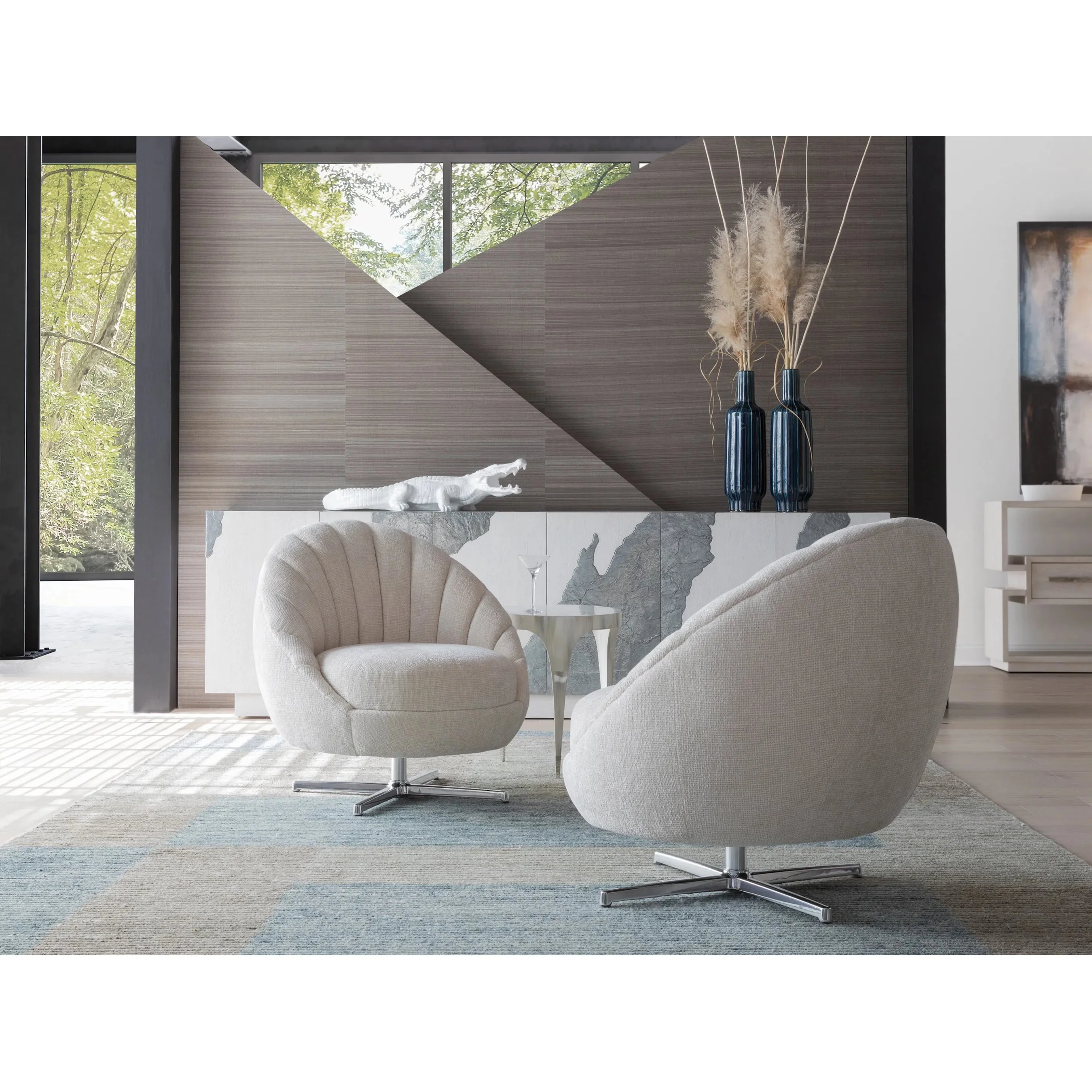 Lucille Swivel Chair - Image 9