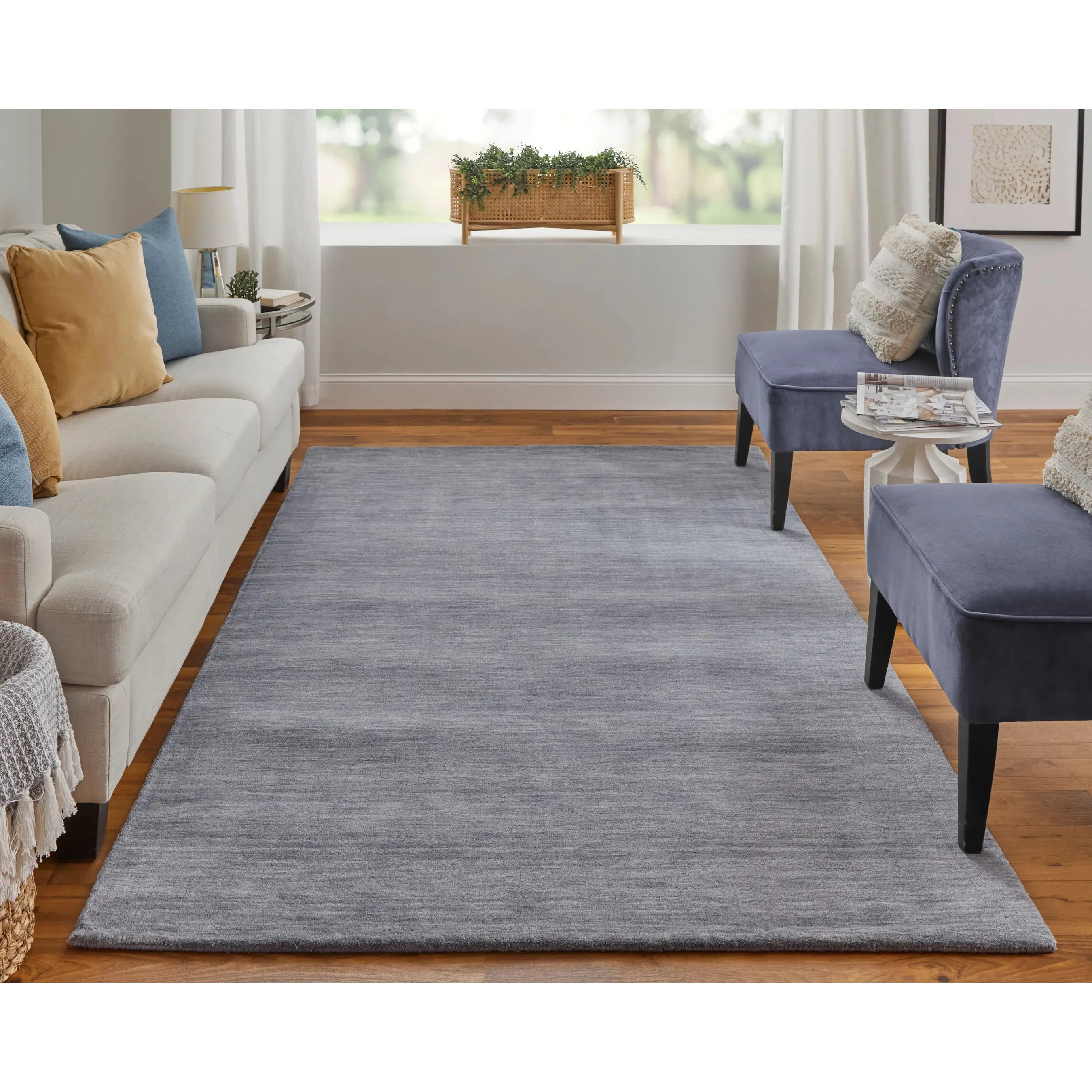 Luna Solid Rug - 8049F - Image 112
