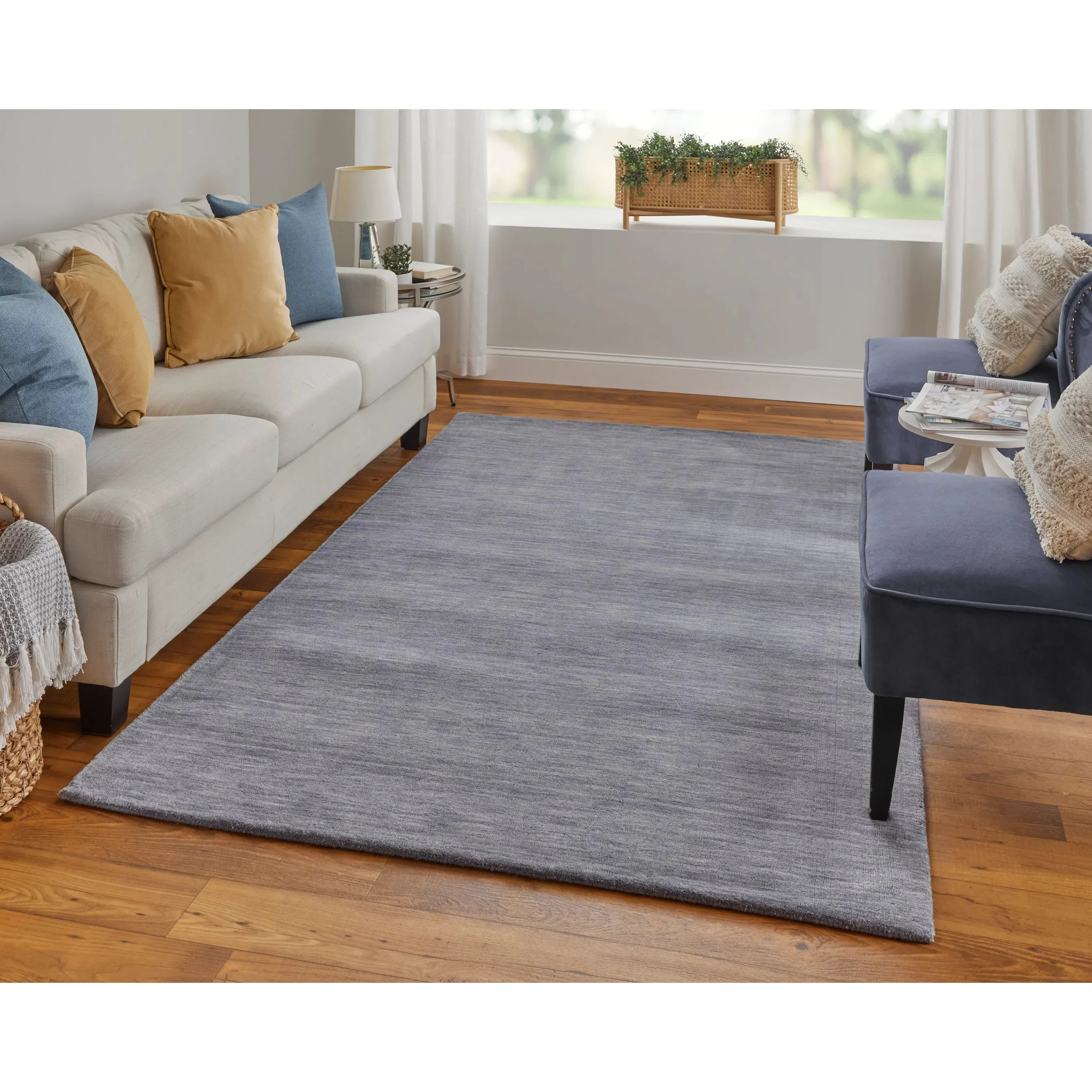 Luna Solid Rug - 8049F - Image 114