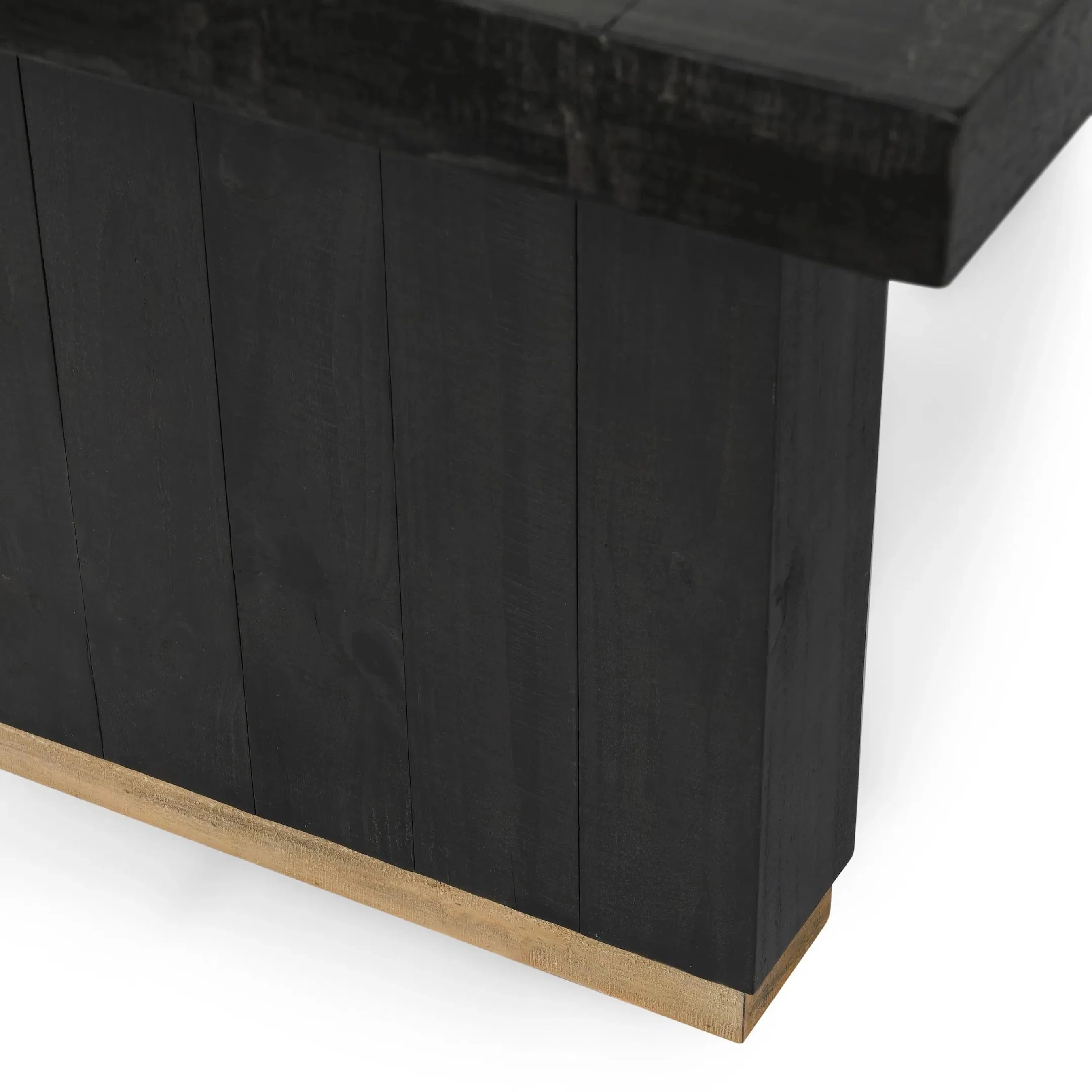 Lynx 94" Reclaimed Pine Wood Dining Table - Image 14