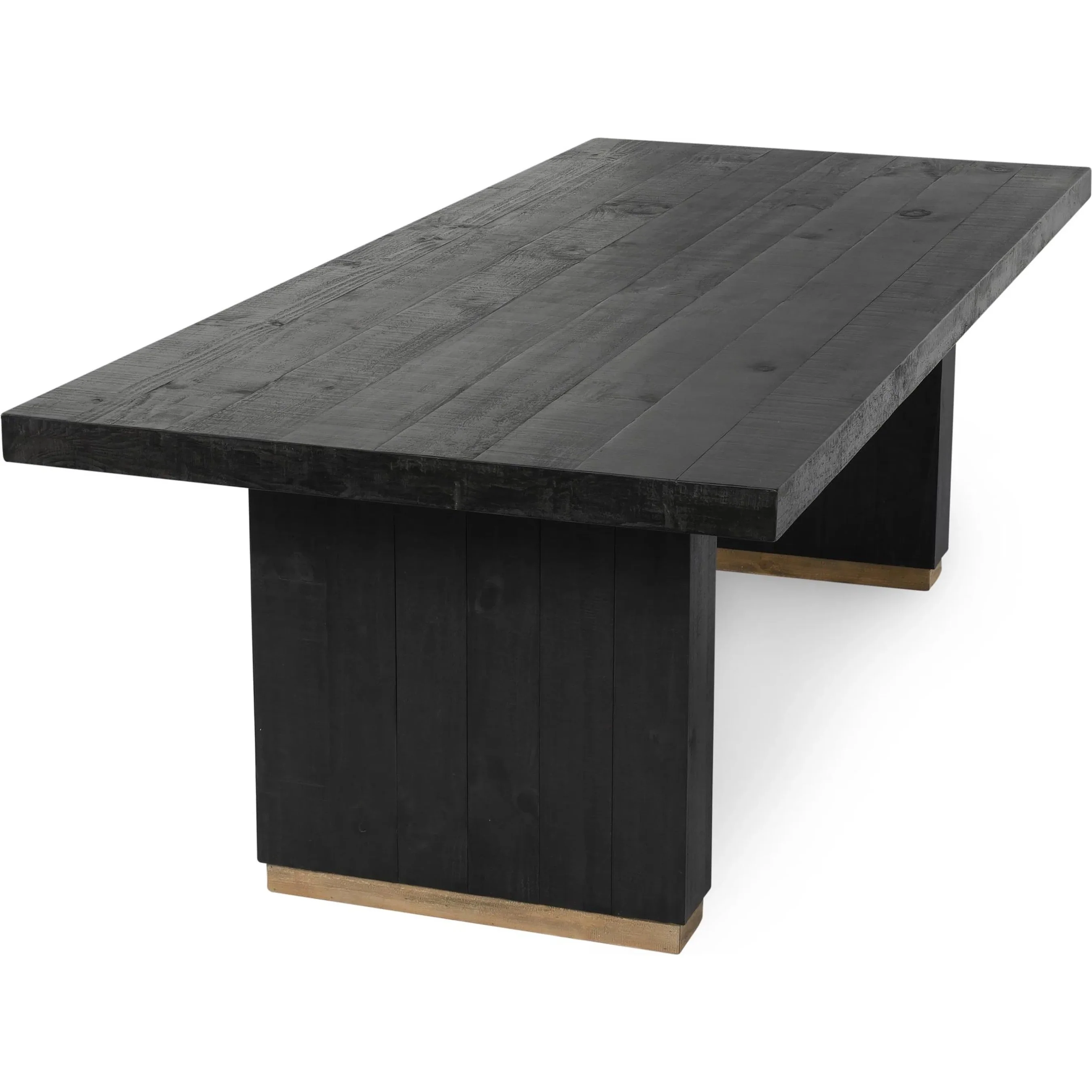 Lynx 94" Reclaimed Pine Wood Dining Table - Image 5
