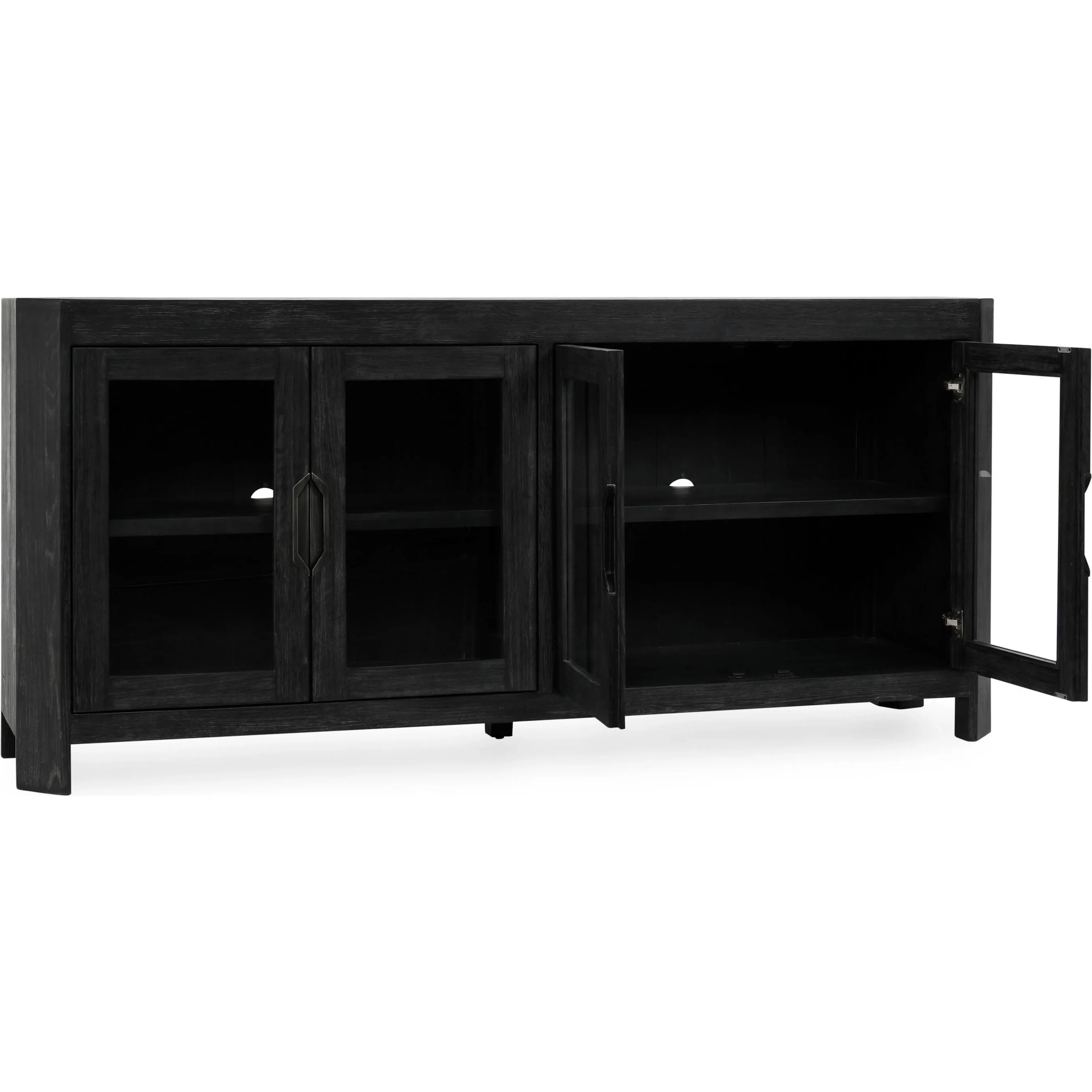 Macarthur 84" Oak 4-Door Sideboard Buffet - Image 4