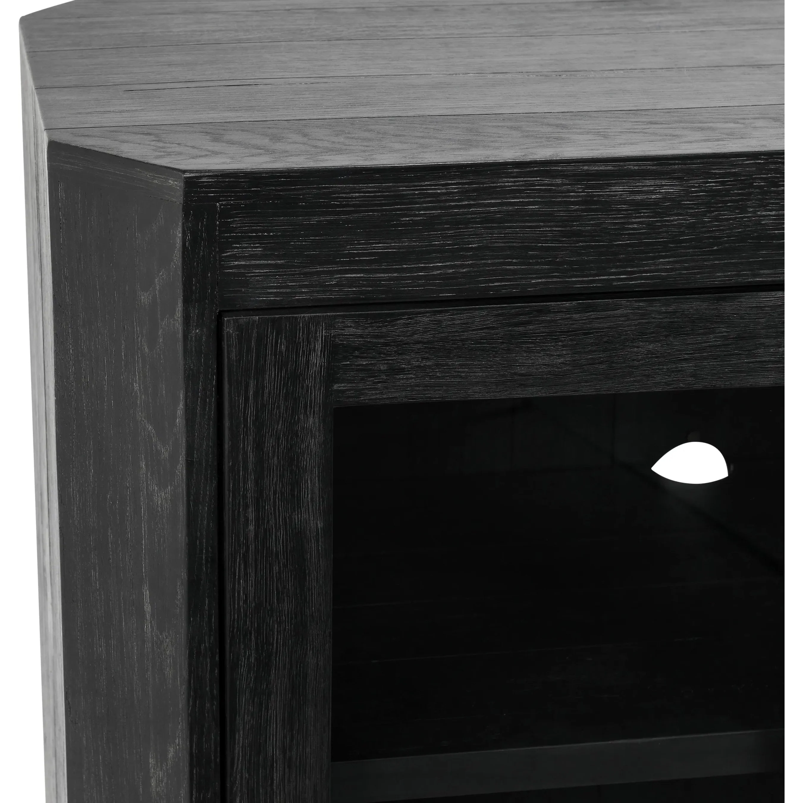 Macarthur 84" Oak 4-Door Sideboard Buffet - Image 7