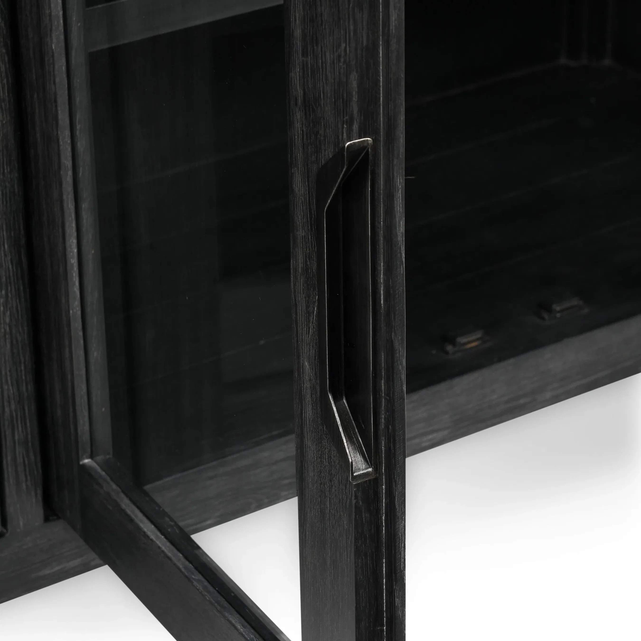 Macarthur 84" Oak 4-Door Sideboard Buffet - Image 9