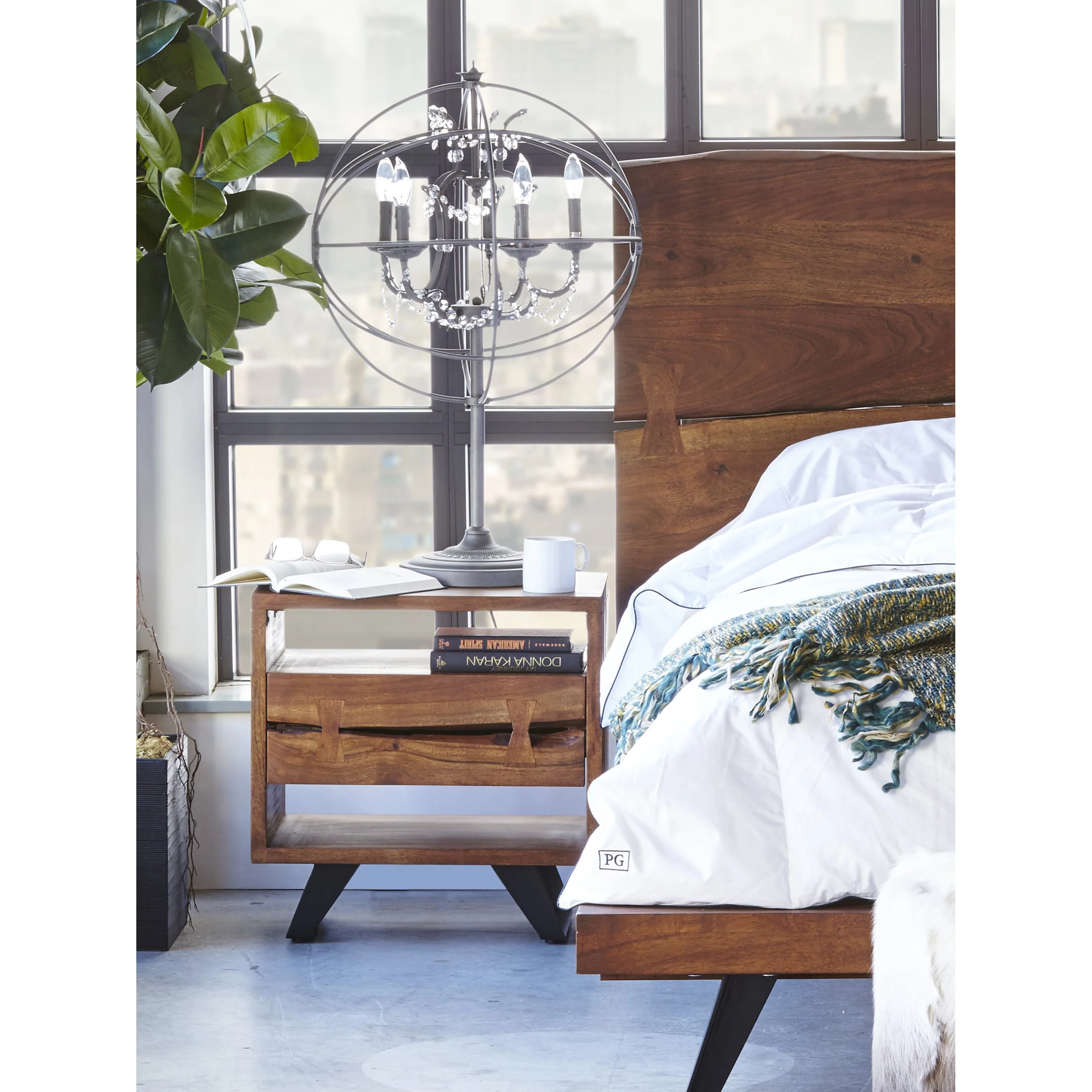 Madagascar 1 Drawer Nightstand - Image 7