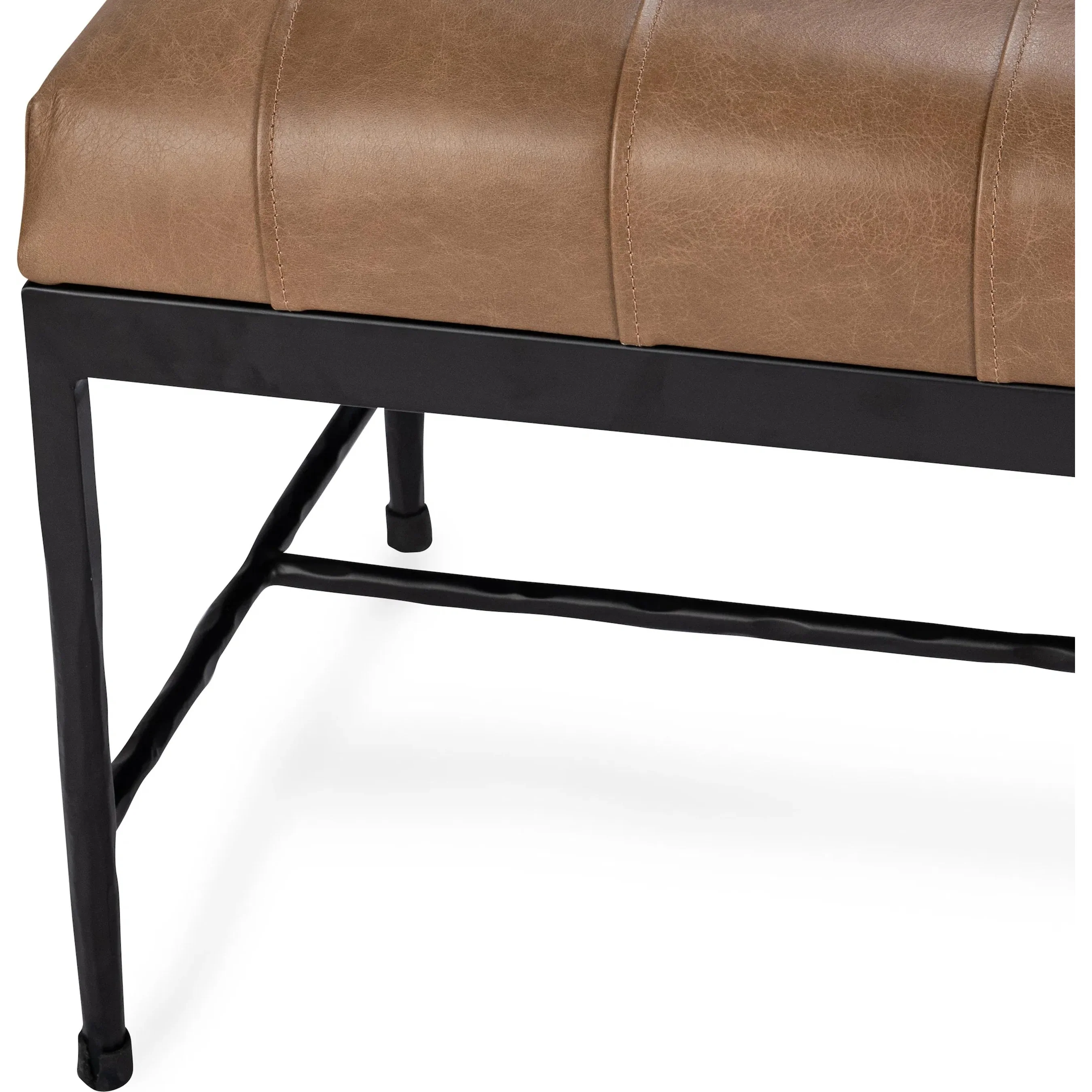 Madeleine Leather Bench - Image 5