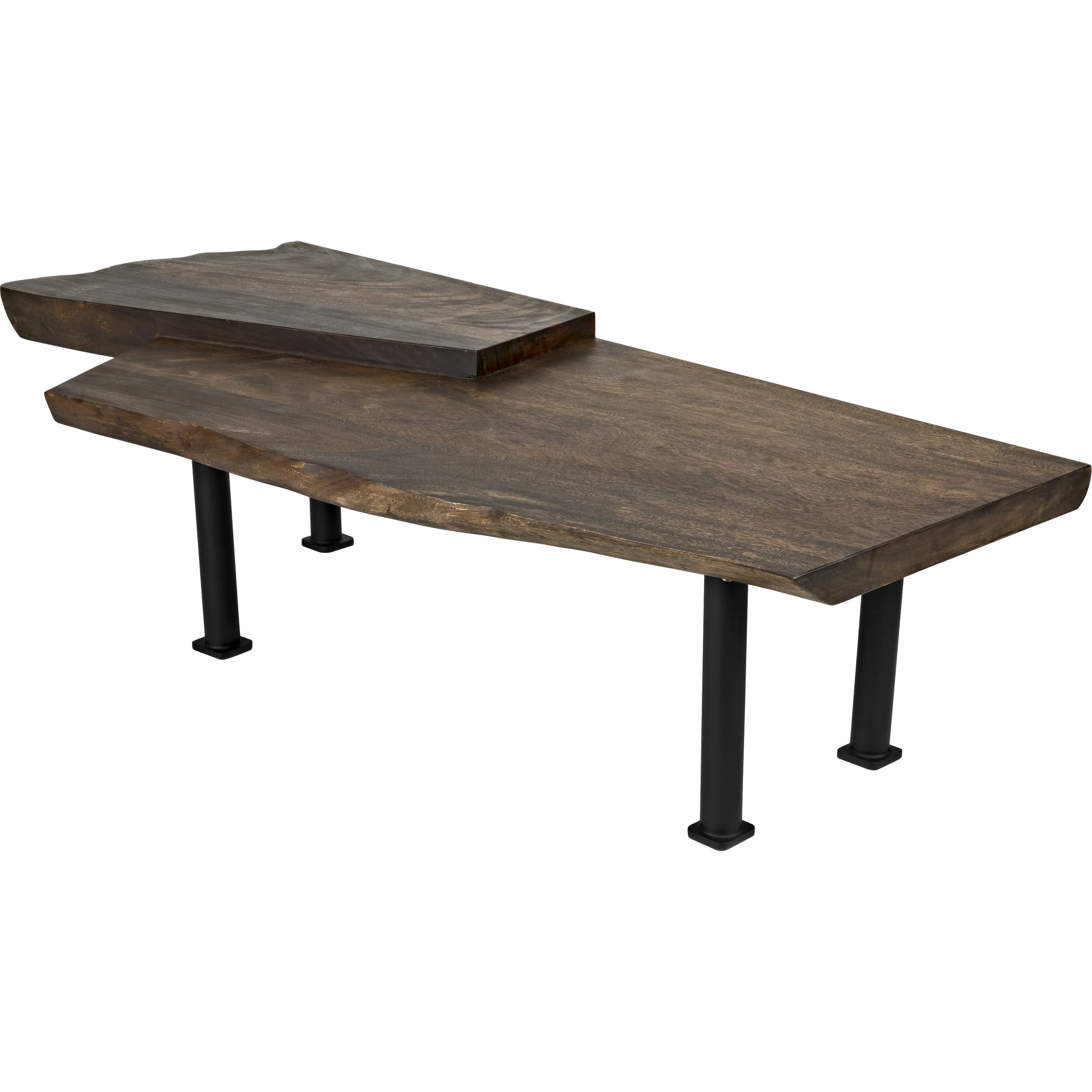 Madoc Coffee Table with Iron Legs - Image 7