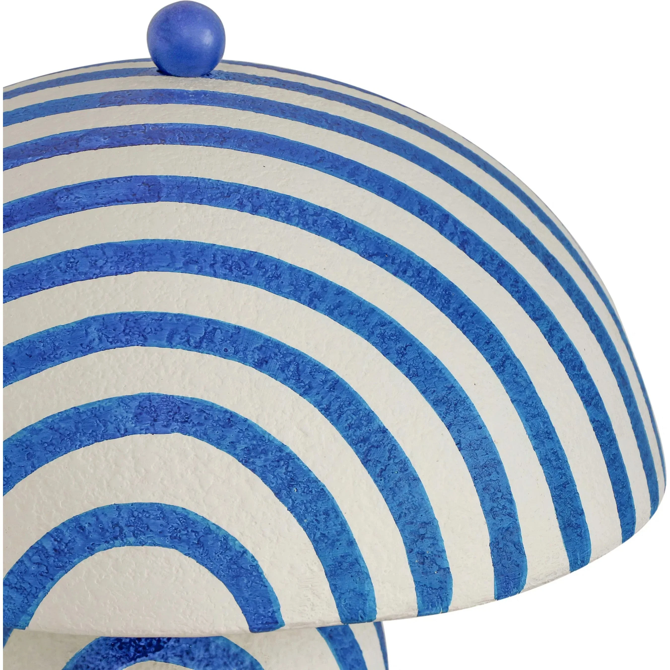 Maiori Blue Striped Table Lamp - Image 3