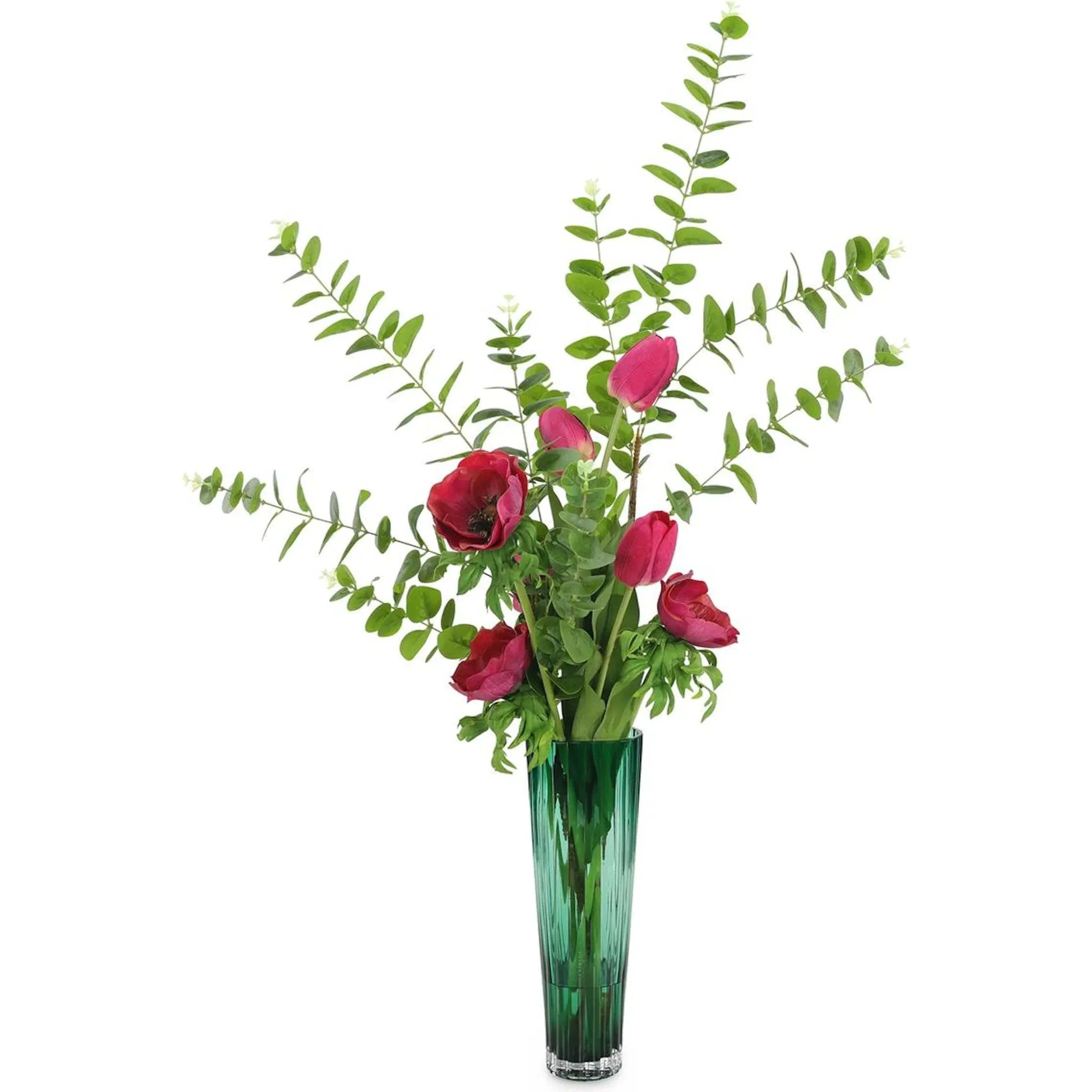 Majestic Tulips and Anemones