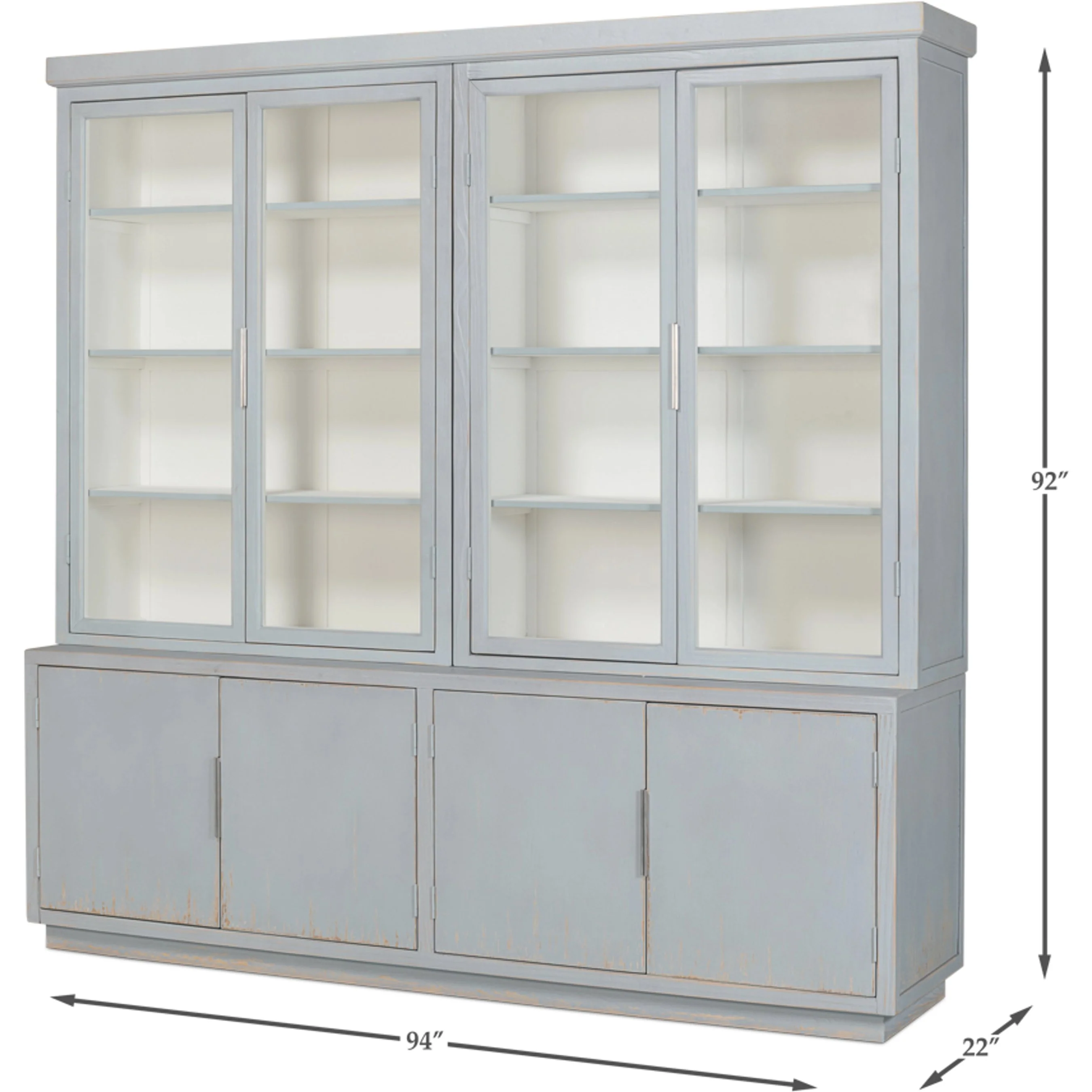 Maldives 4 Door Bookcase - Image 3