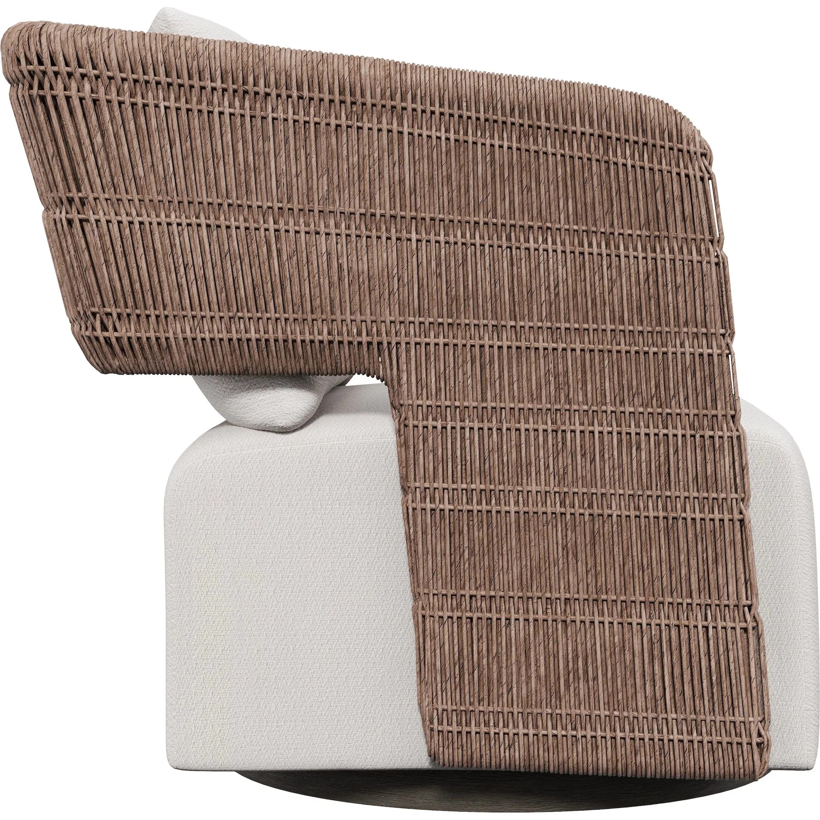 Maldives Outdoor Swivel Chair - Image 3
