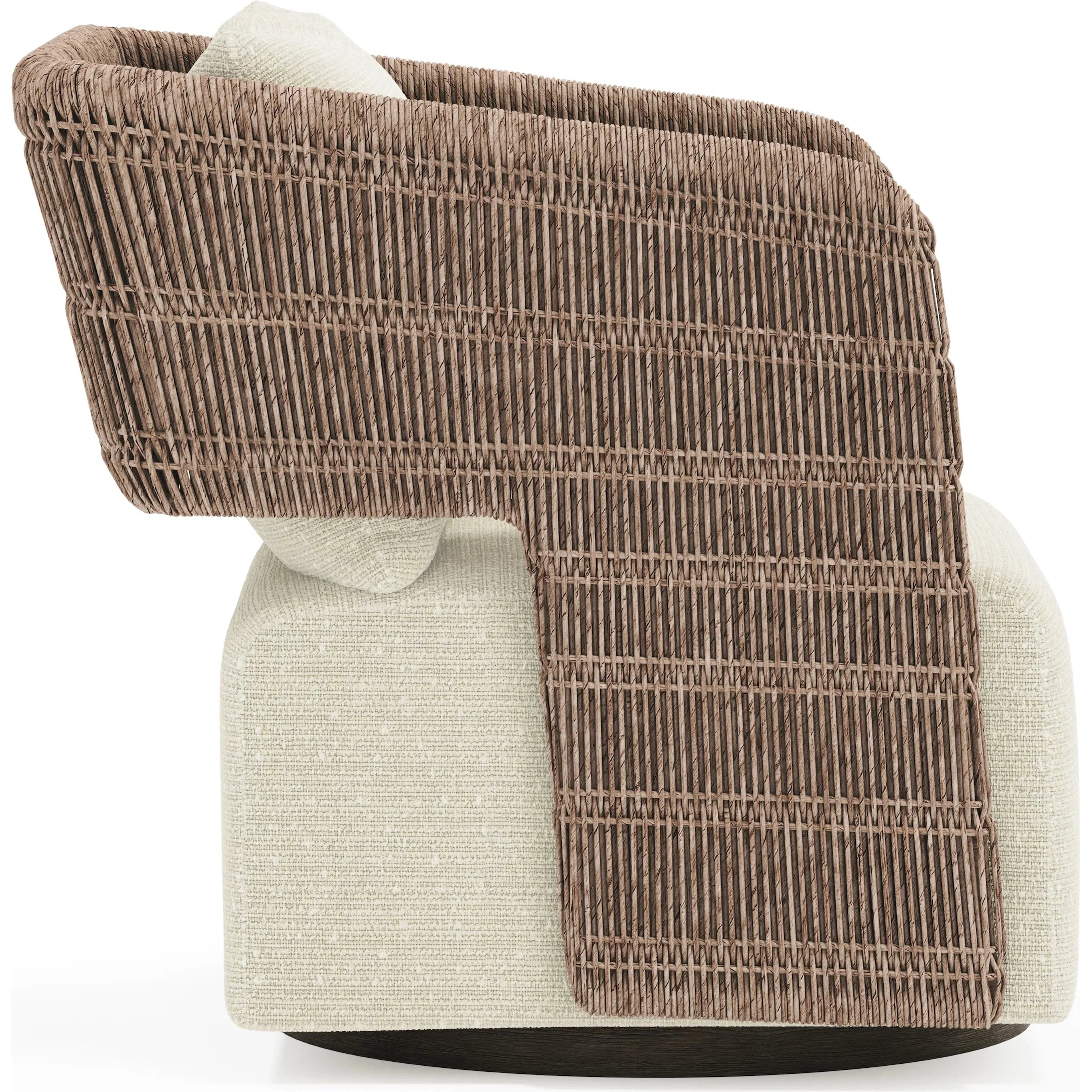 Maldives Outdoor Swivel Chair - Image 7