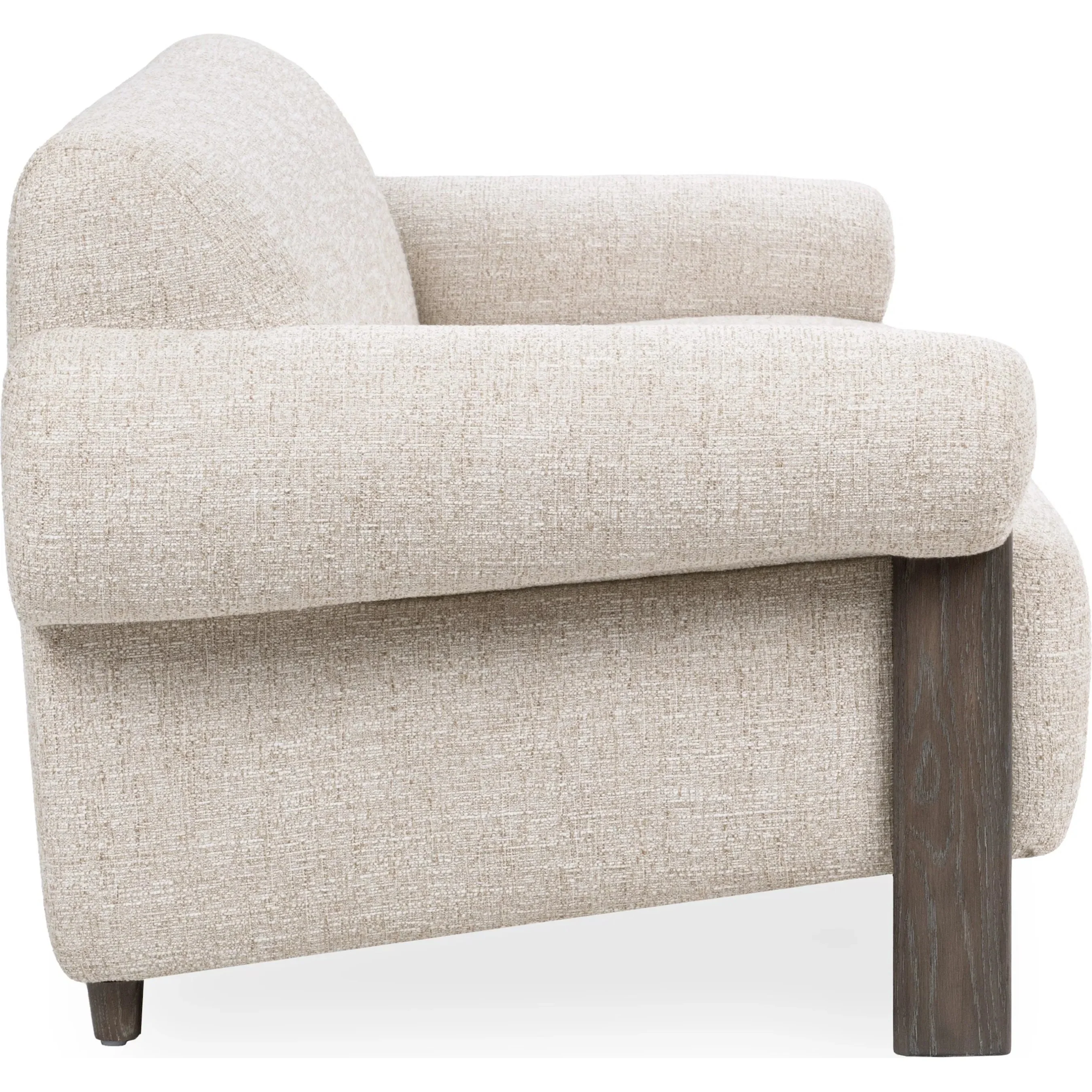 Malia Upholstered Fabric Sofa - Image 3