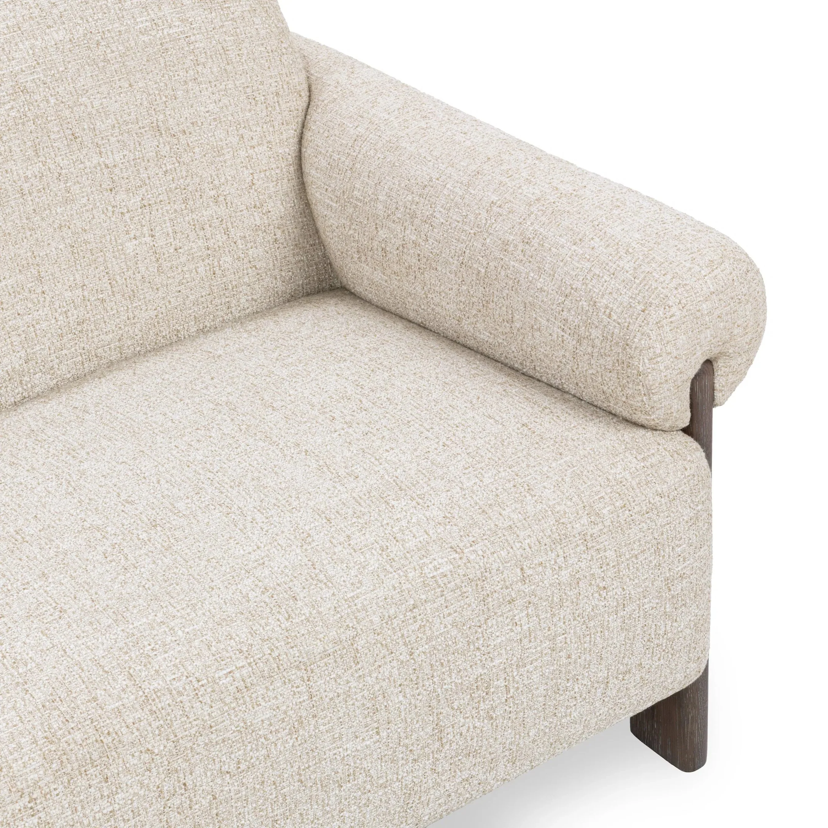 Malia Upholstered Fabric Sofa - Image 6