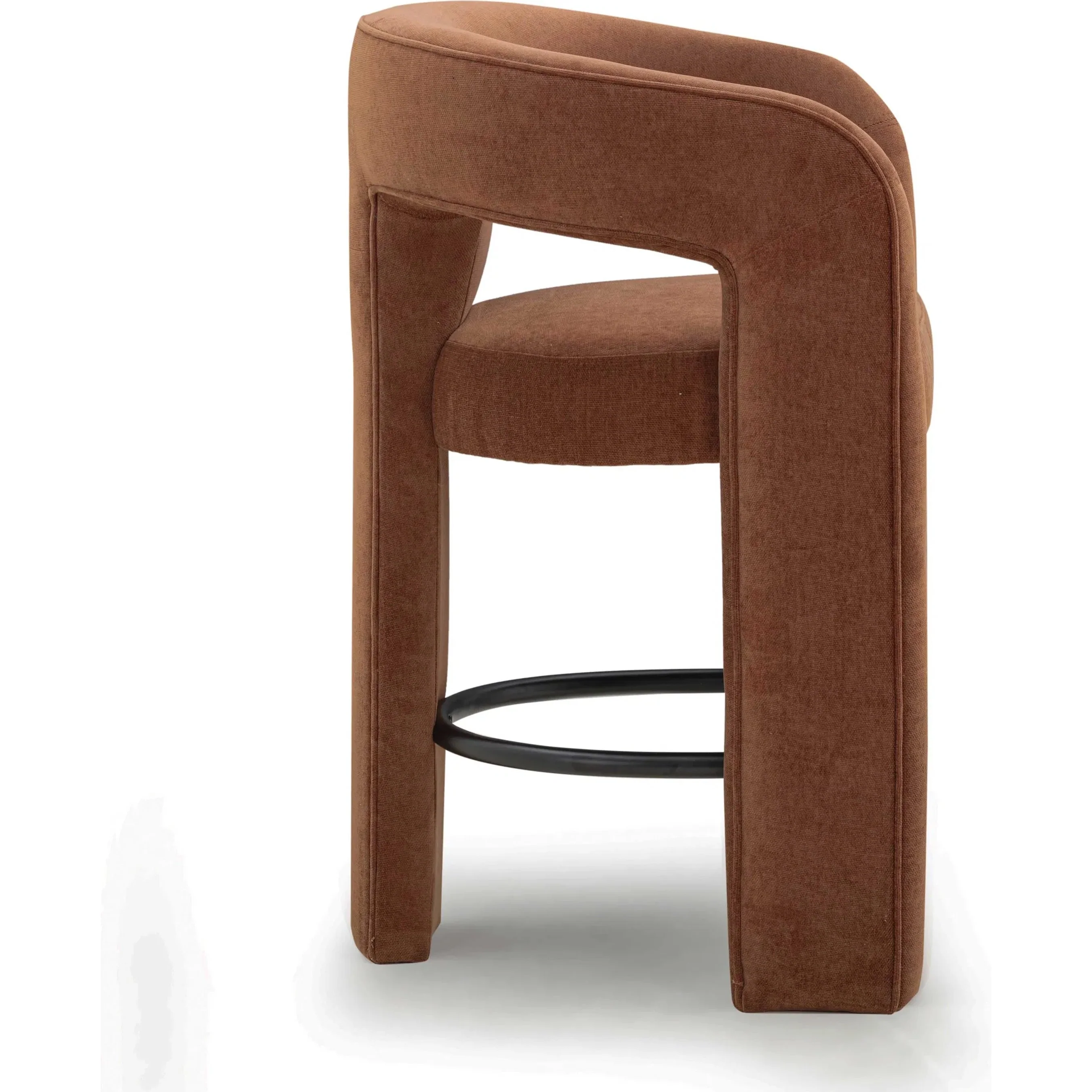 Malone Performance Chenille Counter Stool - Image 5
