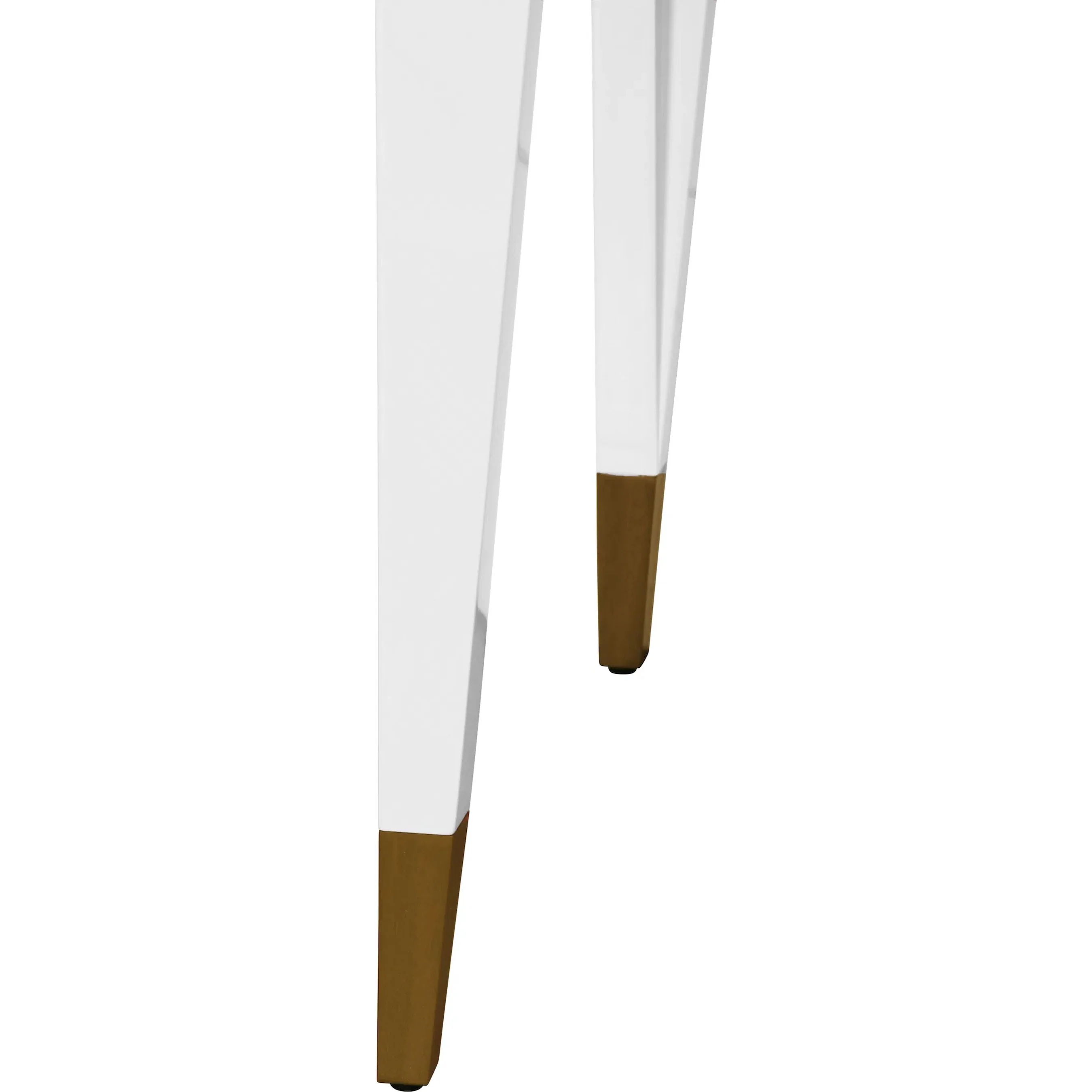 Mandi Tapered Leg, One Drawer Desk - Image 16