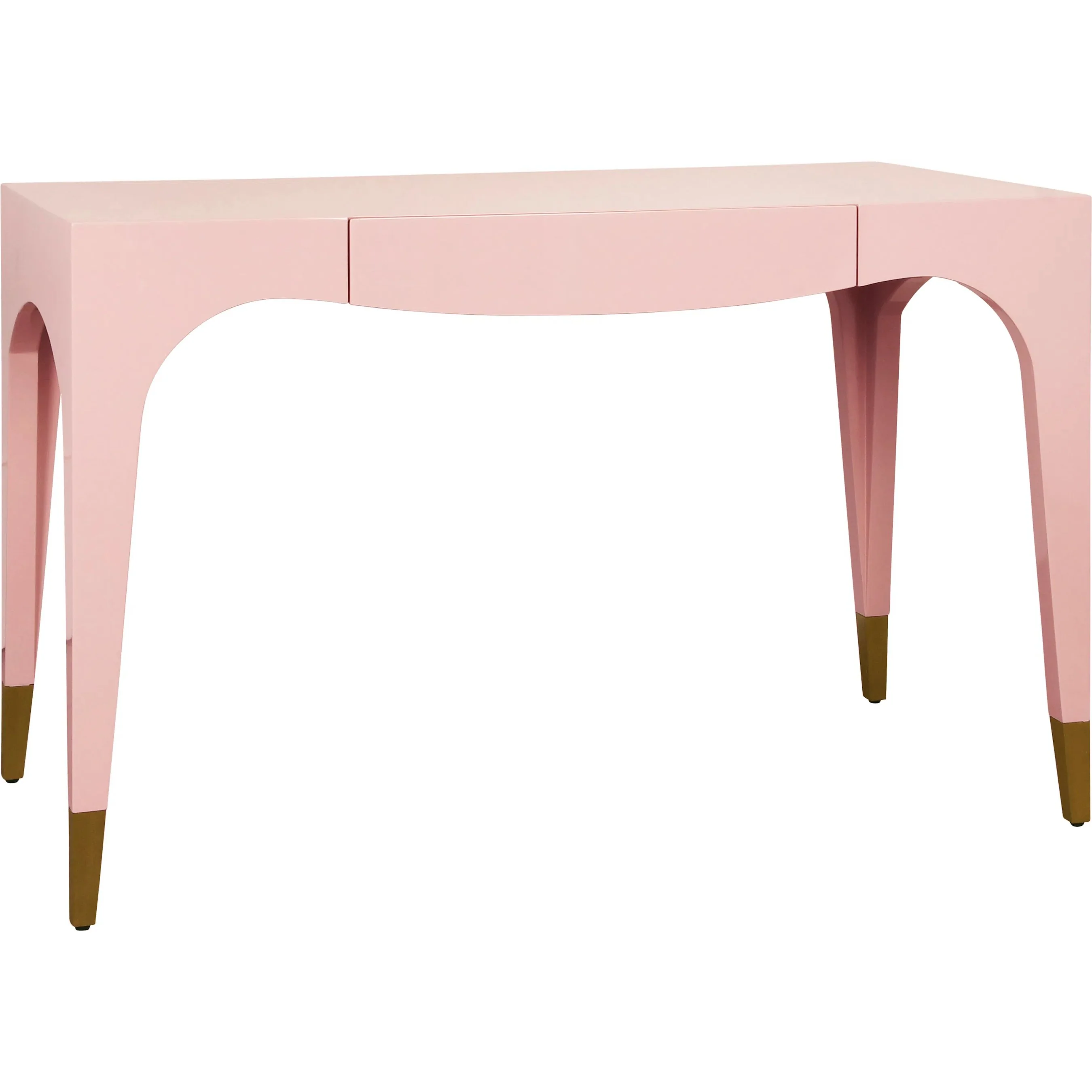 Mandi Tapered Leg, One Drawer Desk - Image 6