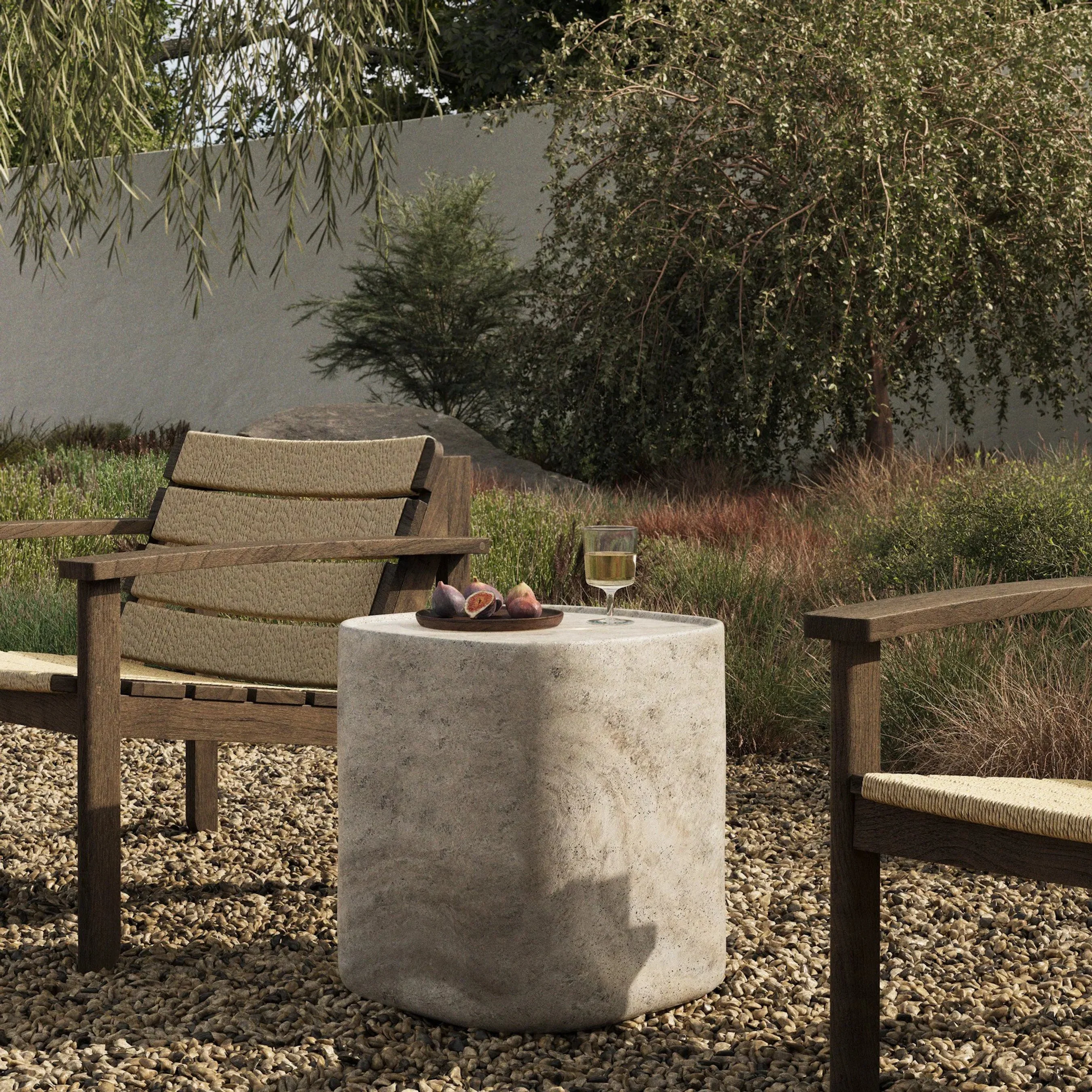 Manor Outdoor End Table - Image 10