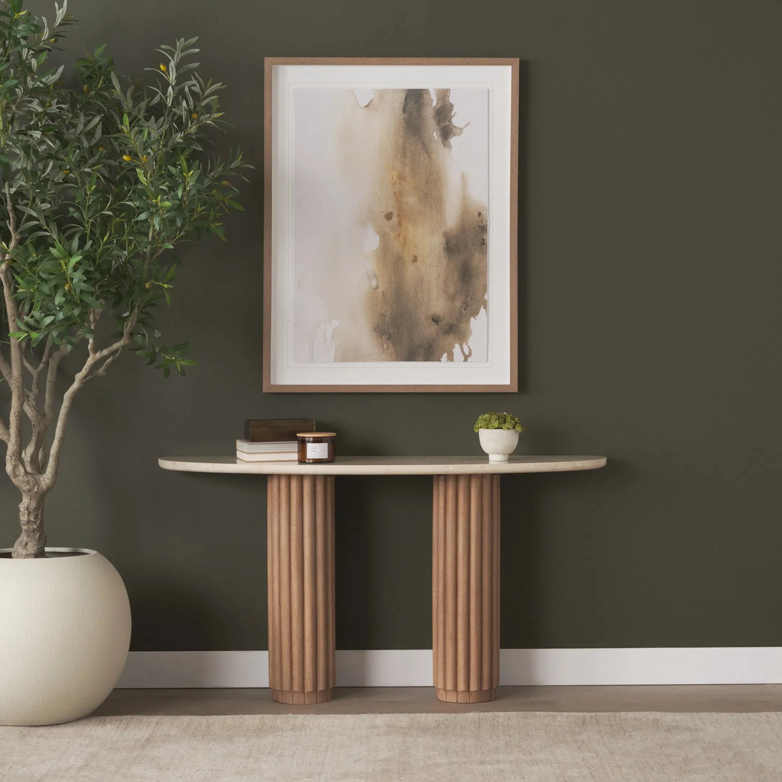 Marbrello Console Table - Image 9