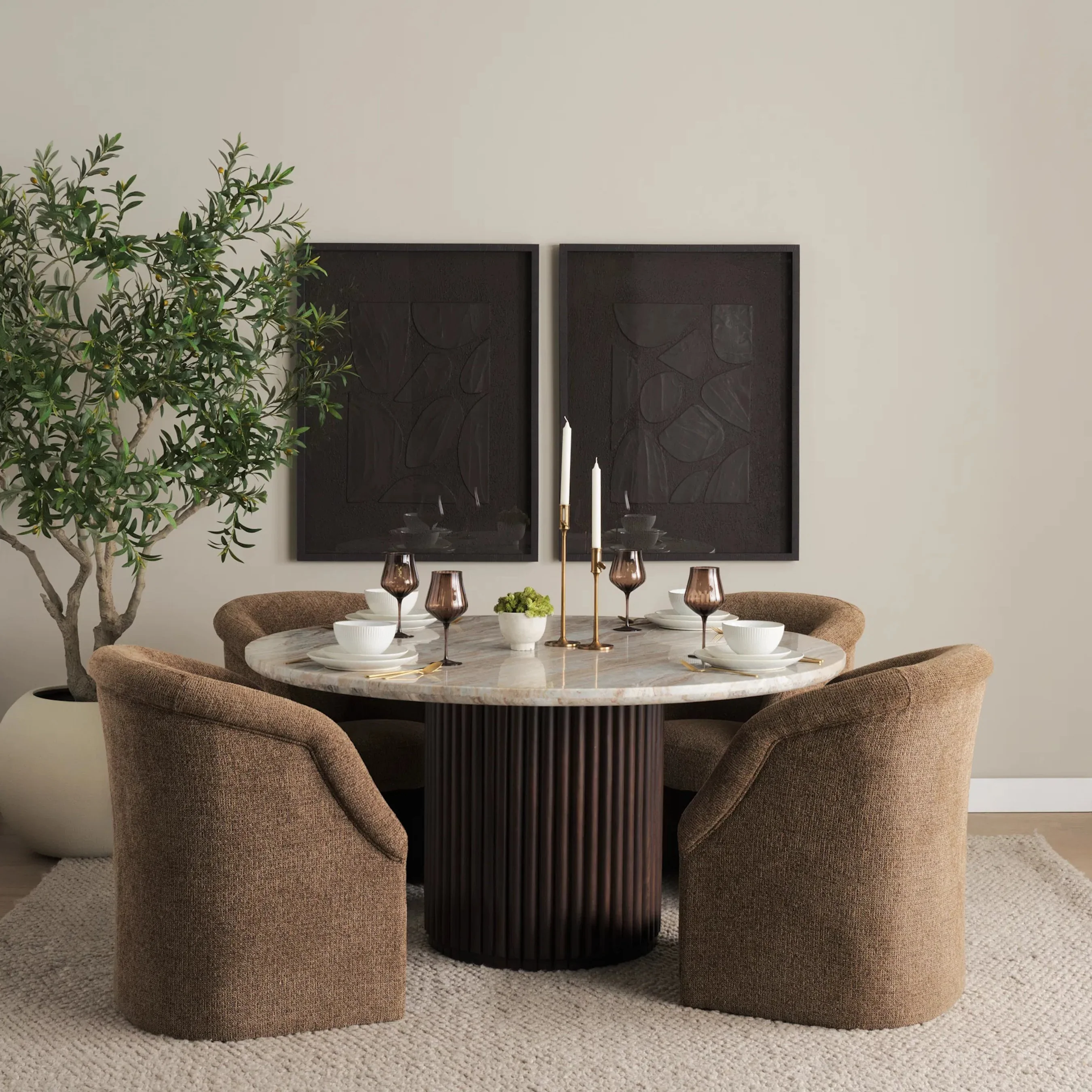 Marbrello Dining Table - Image 11