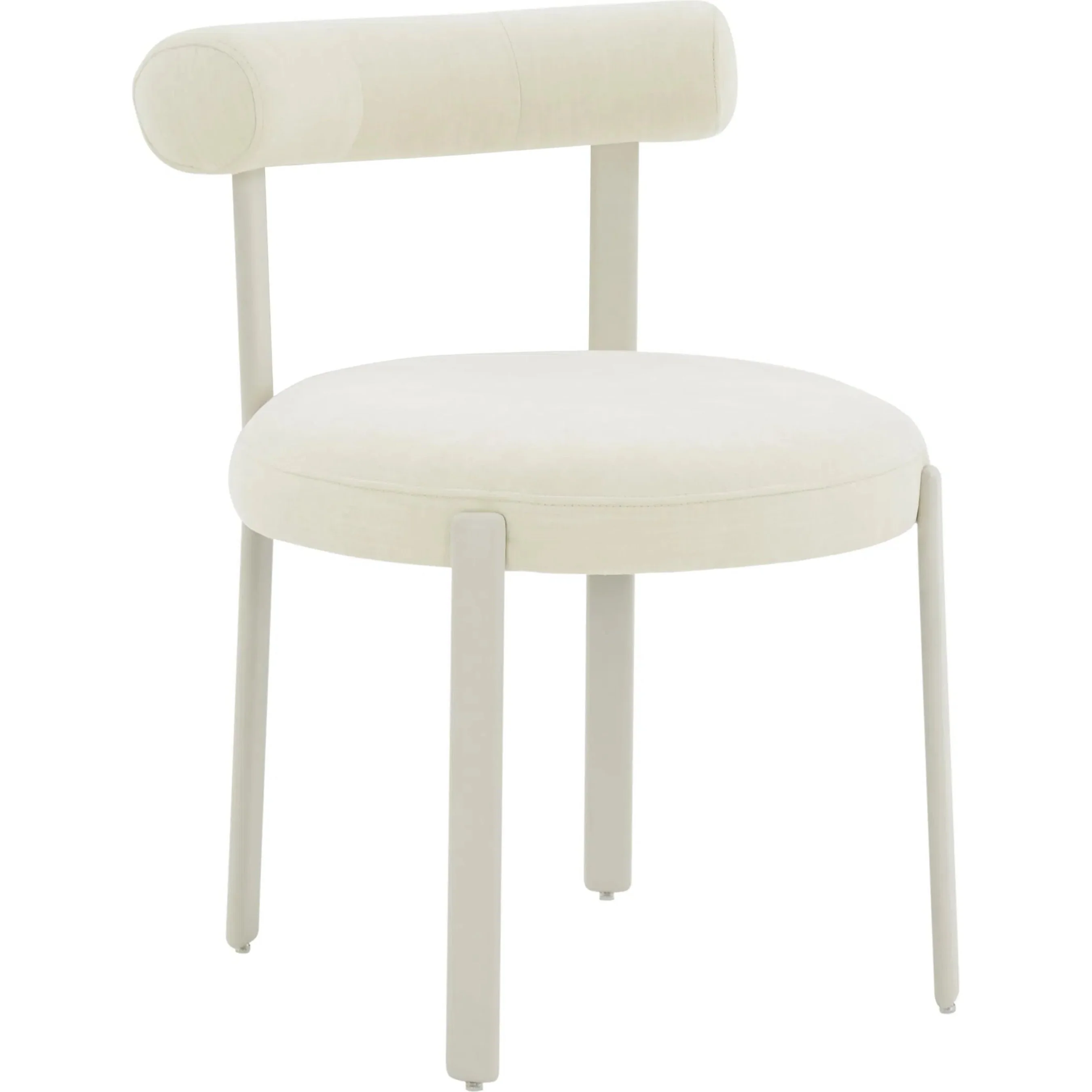 Margaret Performance Chenille Bolster Back Dining Chair