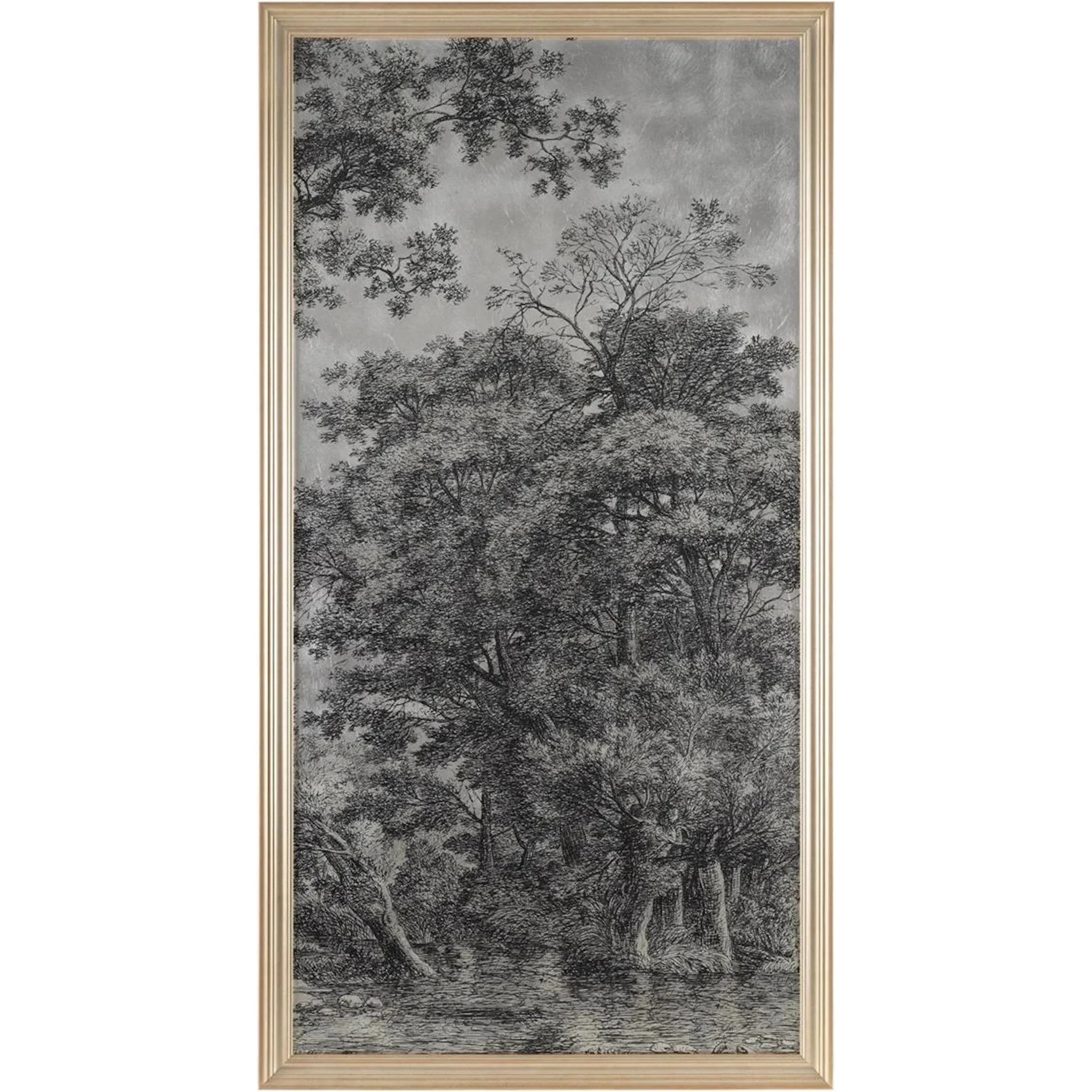 Maria Mendez's Silver Landscape II