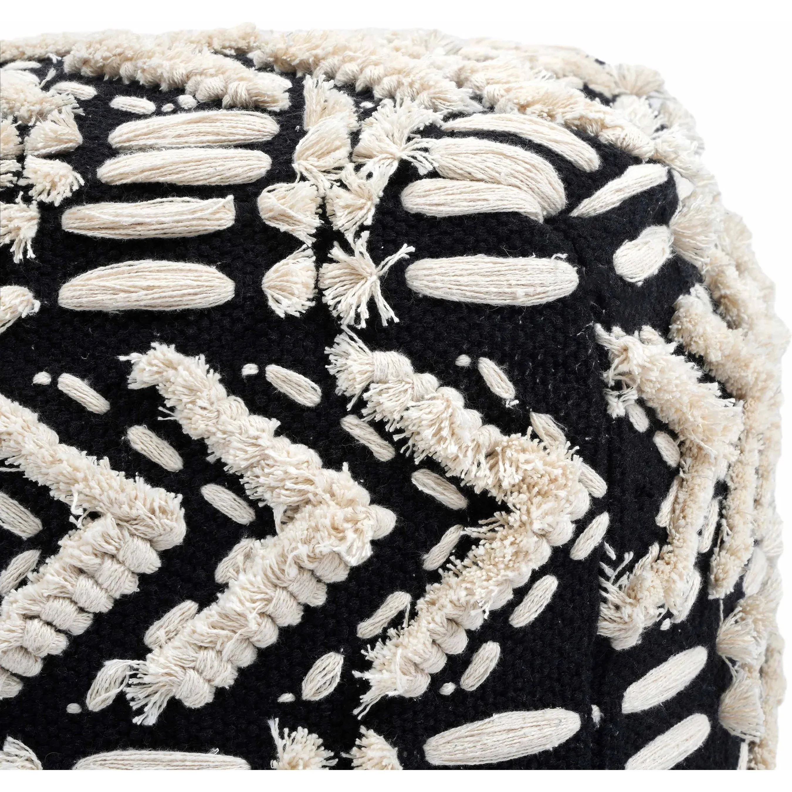 Mariel Cotton Pouf - Image 5
