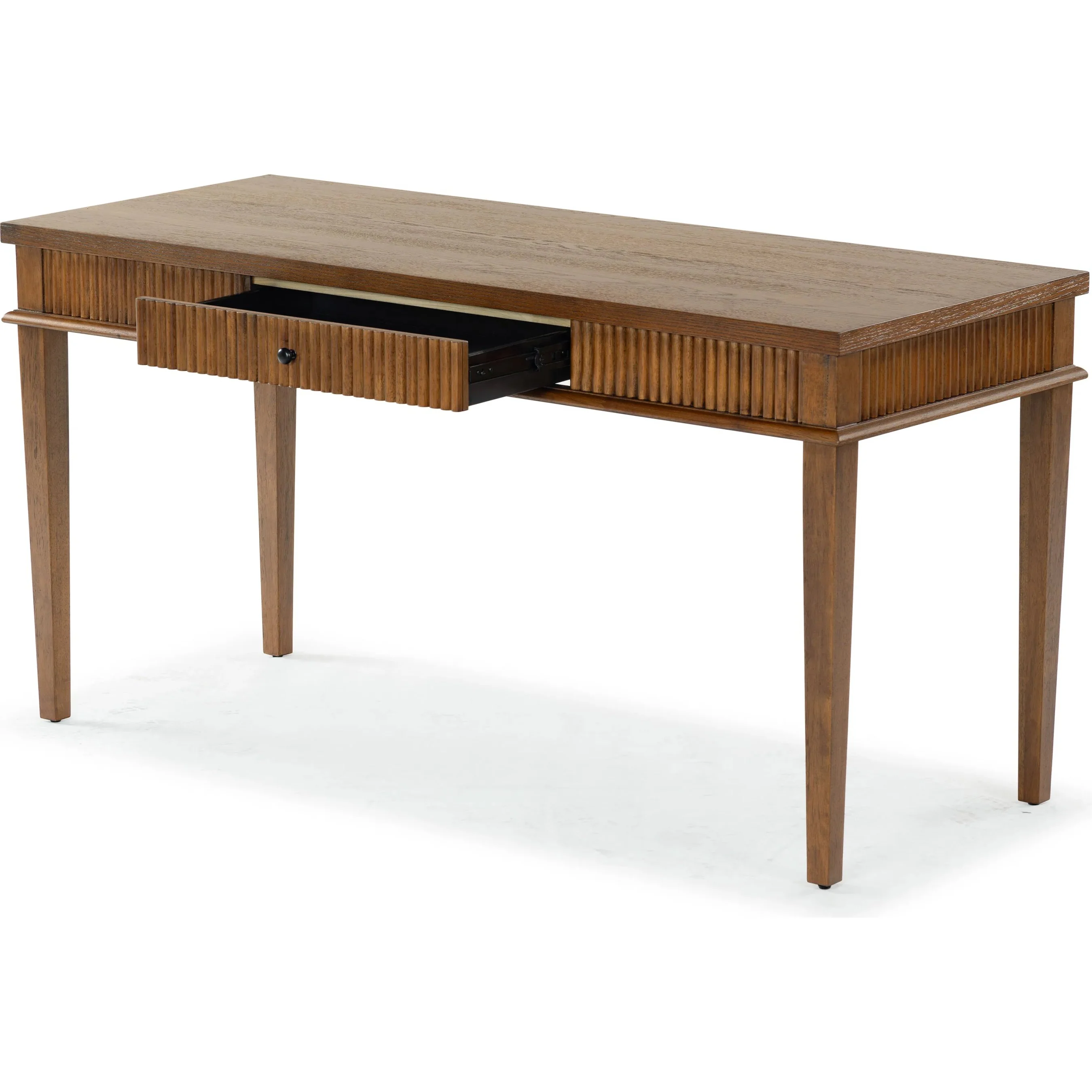 Marion 1 Drawer Reeded Desk - Image 3
