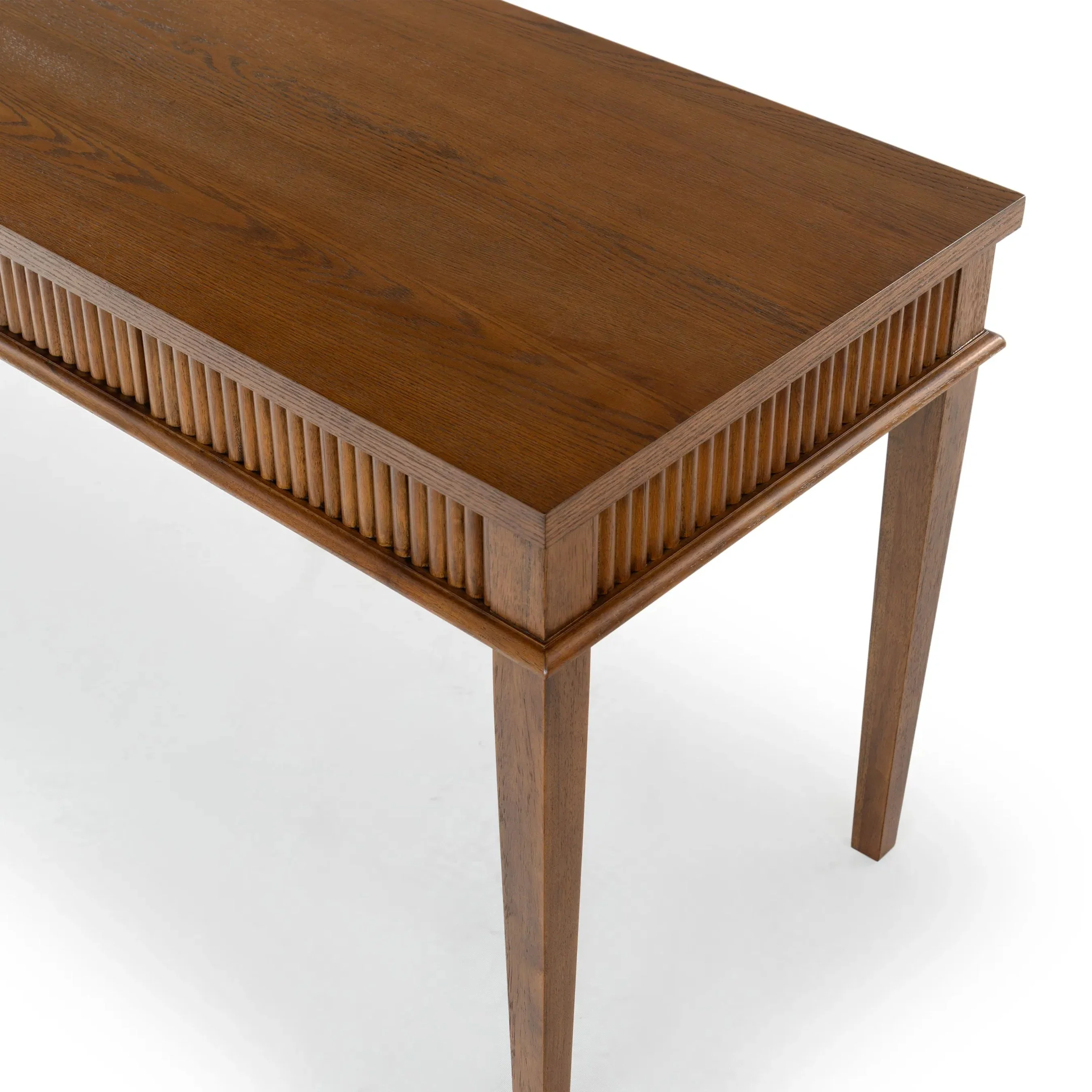 Marion 1 Drawer Reeded Desk - Image 6