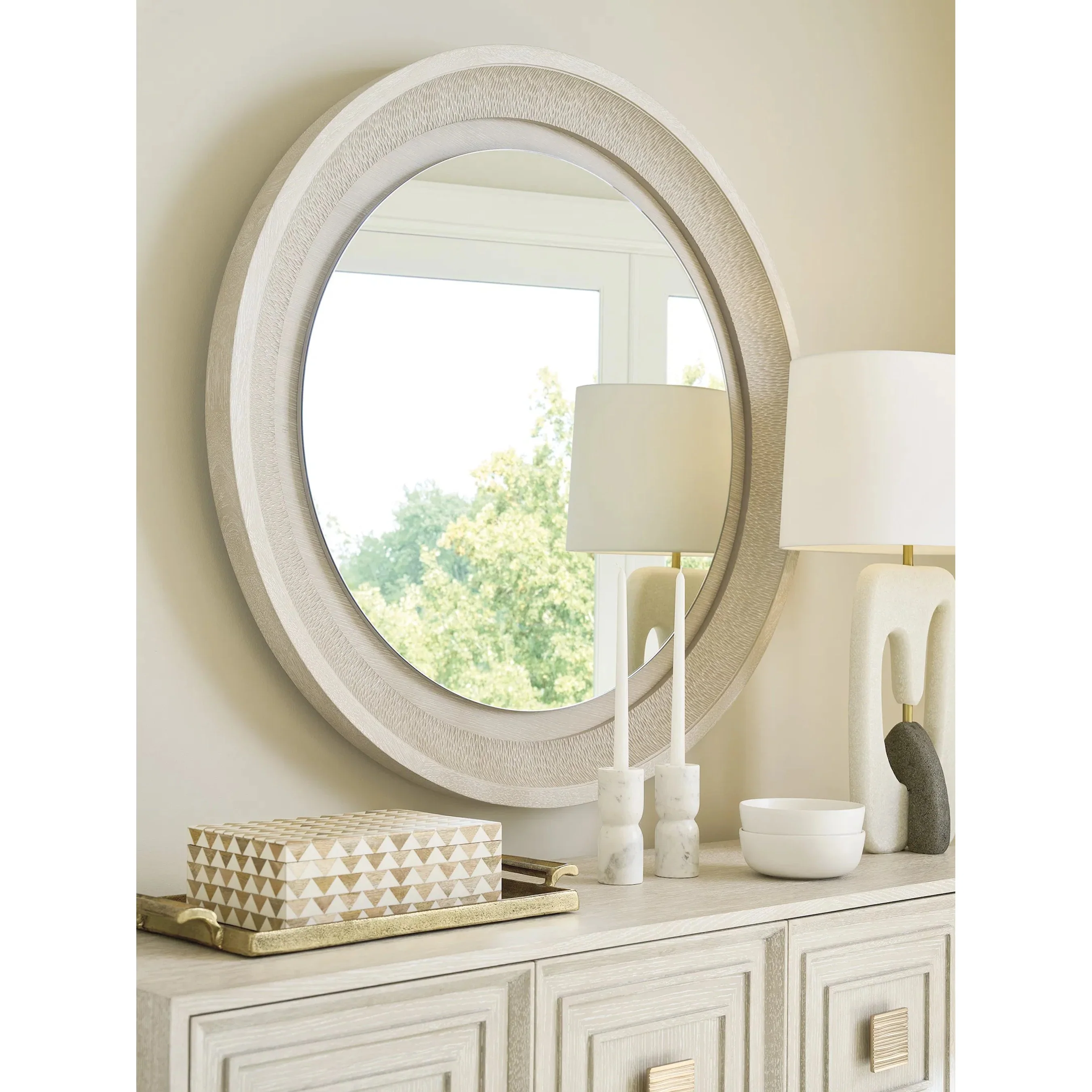 Marisol Round Mirror - Image 4